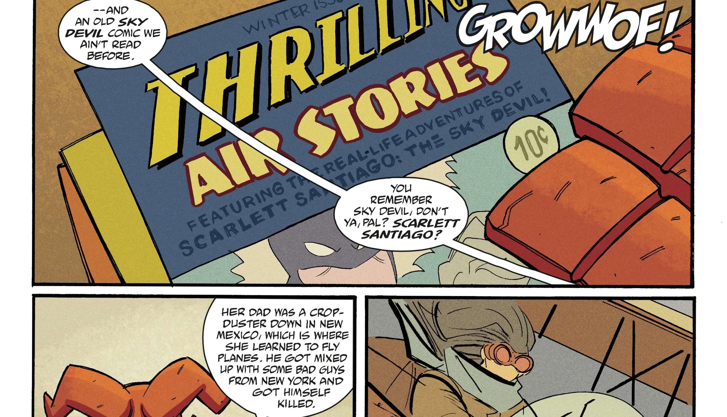Young Hellboy: Thrilling Sky Adventures Chapter 1 - page 8