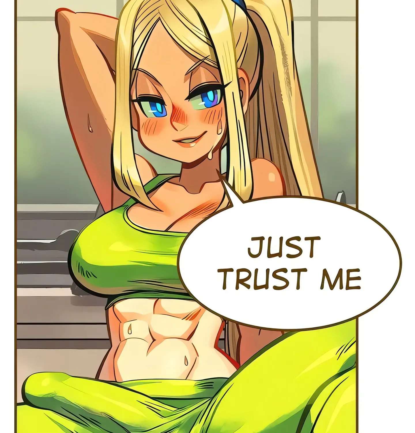 Her Secret Bulge: Protein Made Me Futa! Chapter 3 - page 13