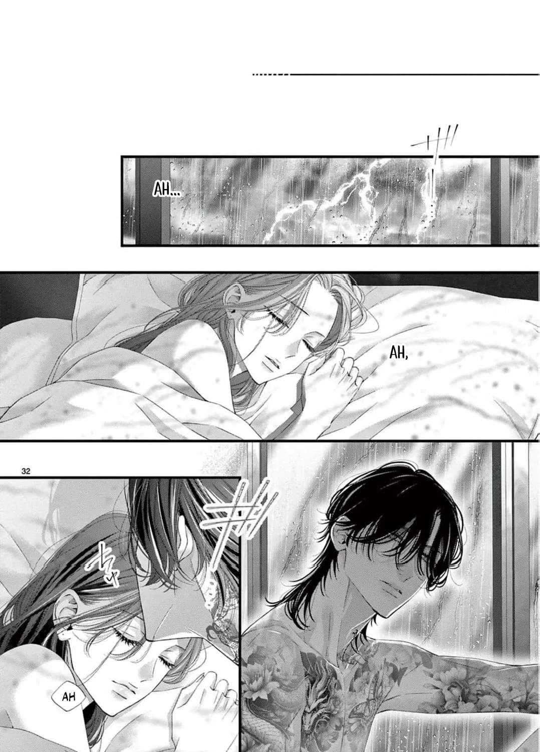 Chou wa Aishuu no Ori ni Torawareru Chapter 22 - page 36