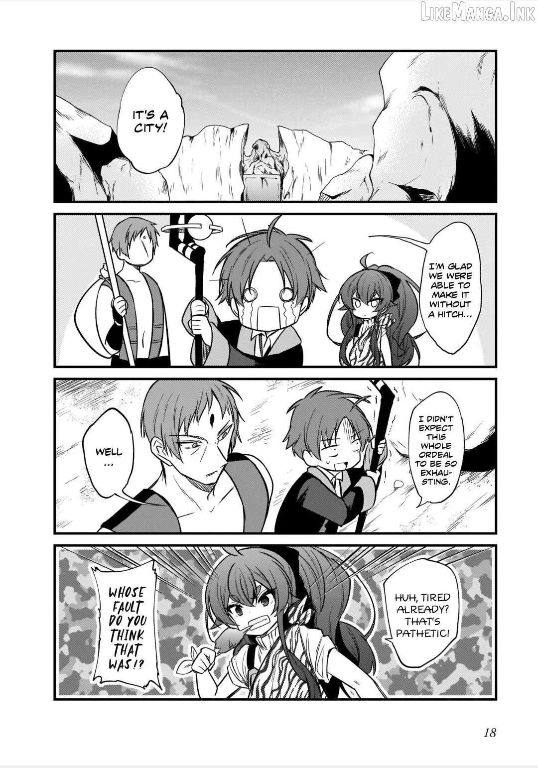 Mushoku Tensei: Even If It's A 4-Koma, I'll Get Serious Chapter 16 - page 20