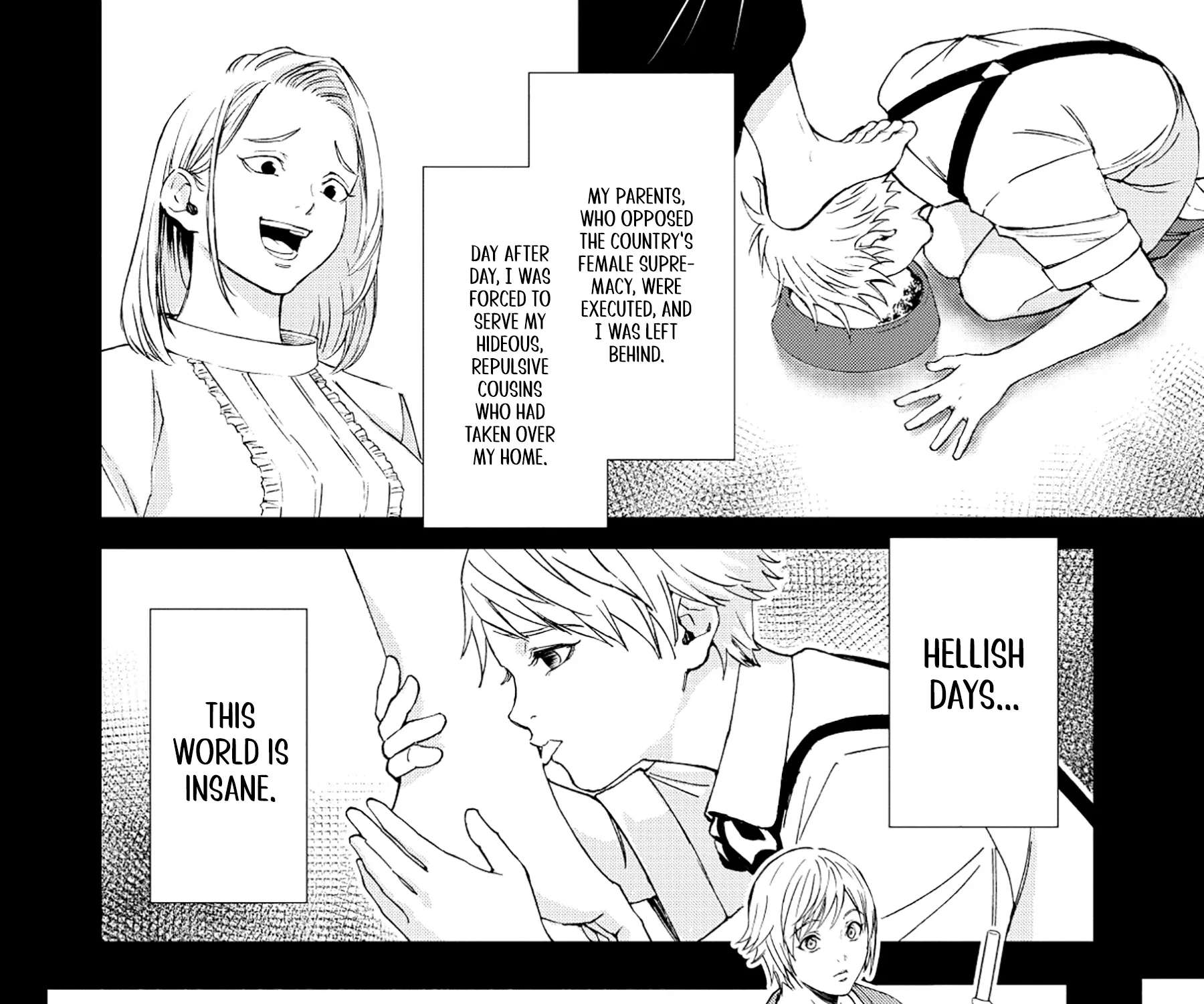 Akuyaku Reijou Taisen ~Teihen Kizoku no Ore wa Teisou Kannen Gyakuten Sekai de Gekokujou suru~ Chapter 2 - page 12