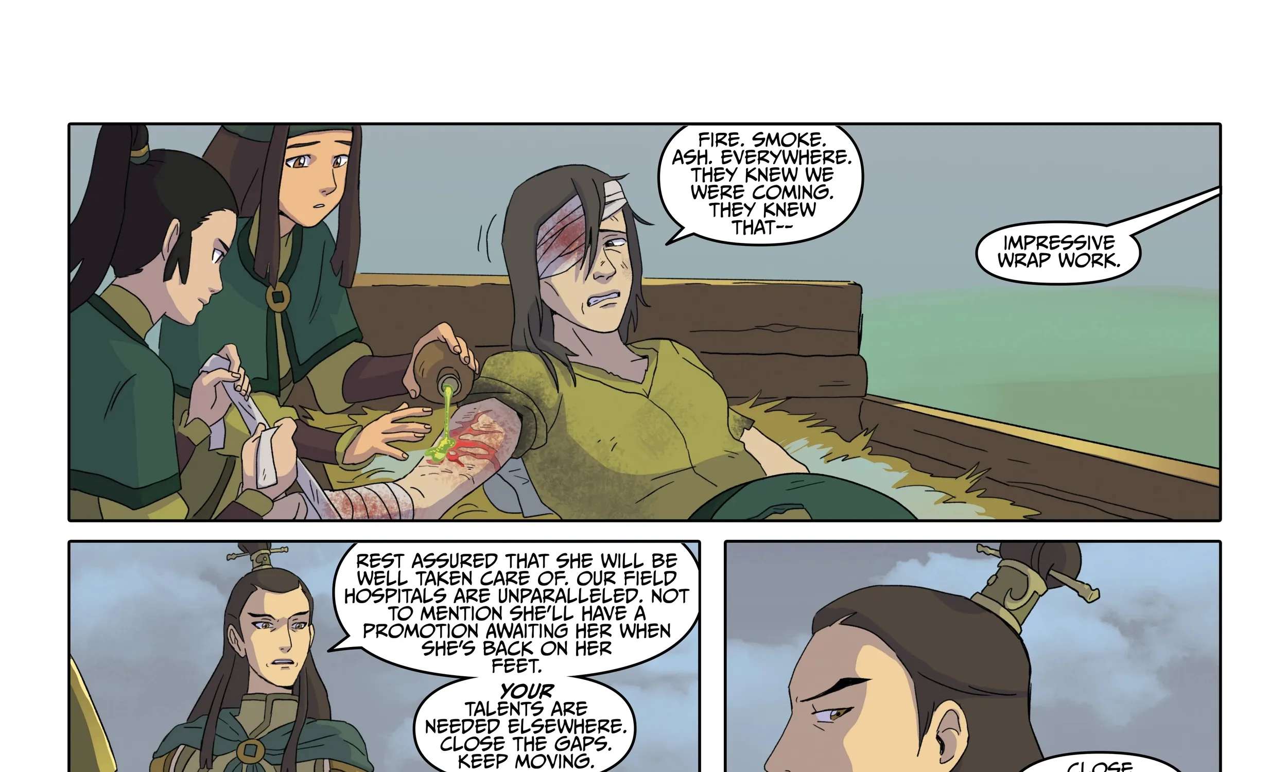 Avatar: The Last Airbender – The Kyoshi Warriors Chapter 2 - page 10