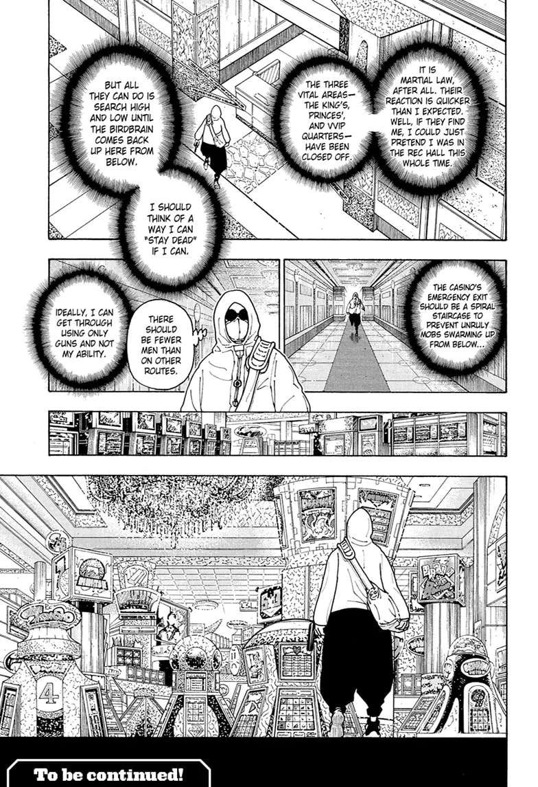 Hunter X Hunter Chapter 419 - page 20