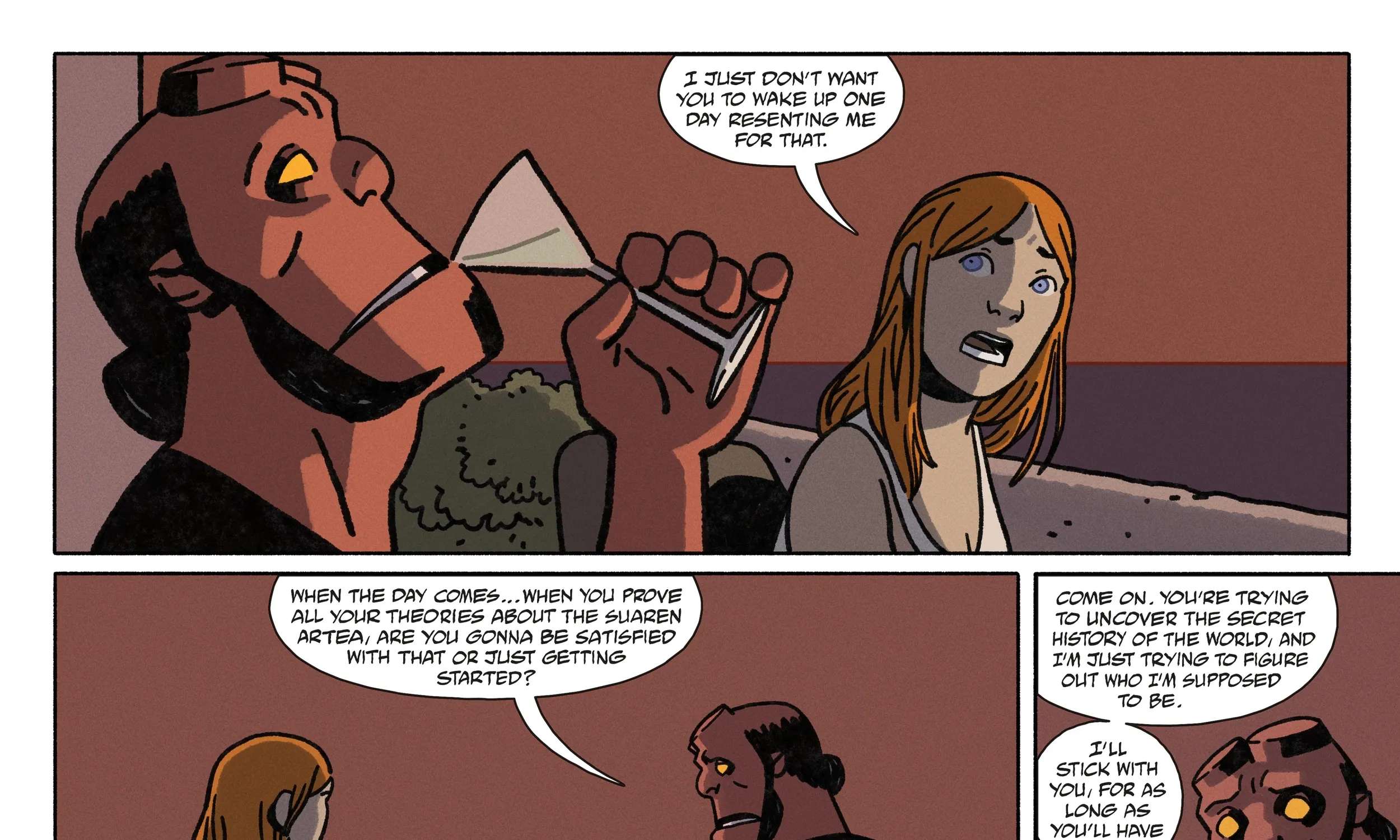 Hellboy in Love: Obsidian Chapter 1 - page 19