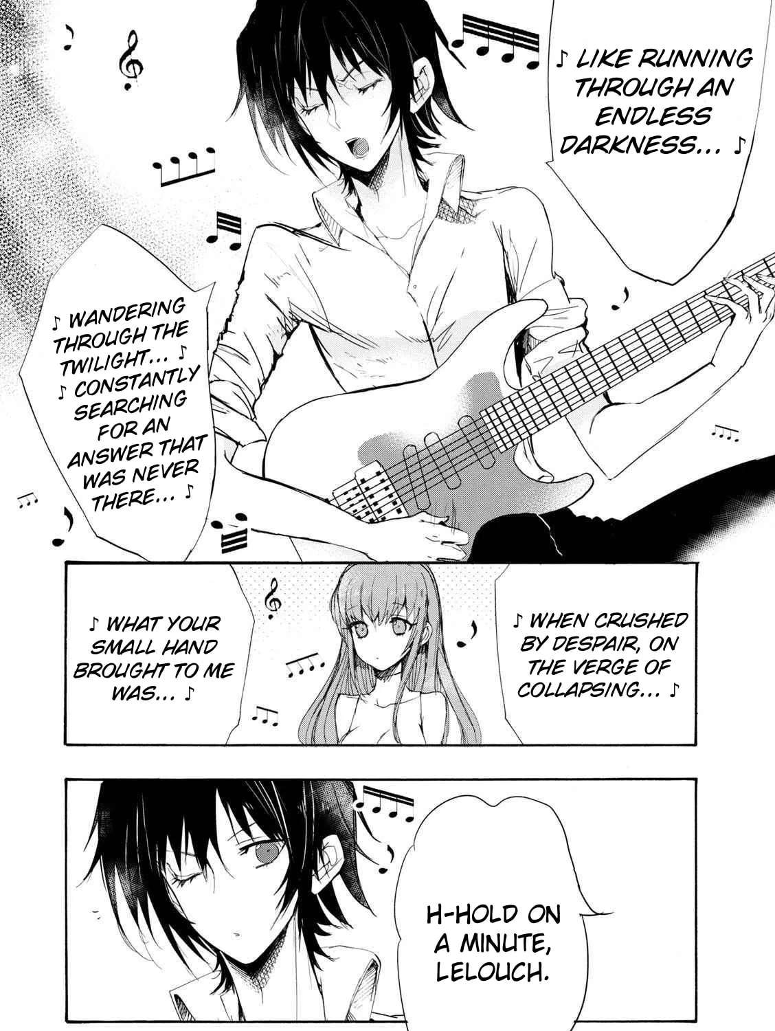 Code Black: Lelouch of the Shred Guitar Chapter 7 - page 8
