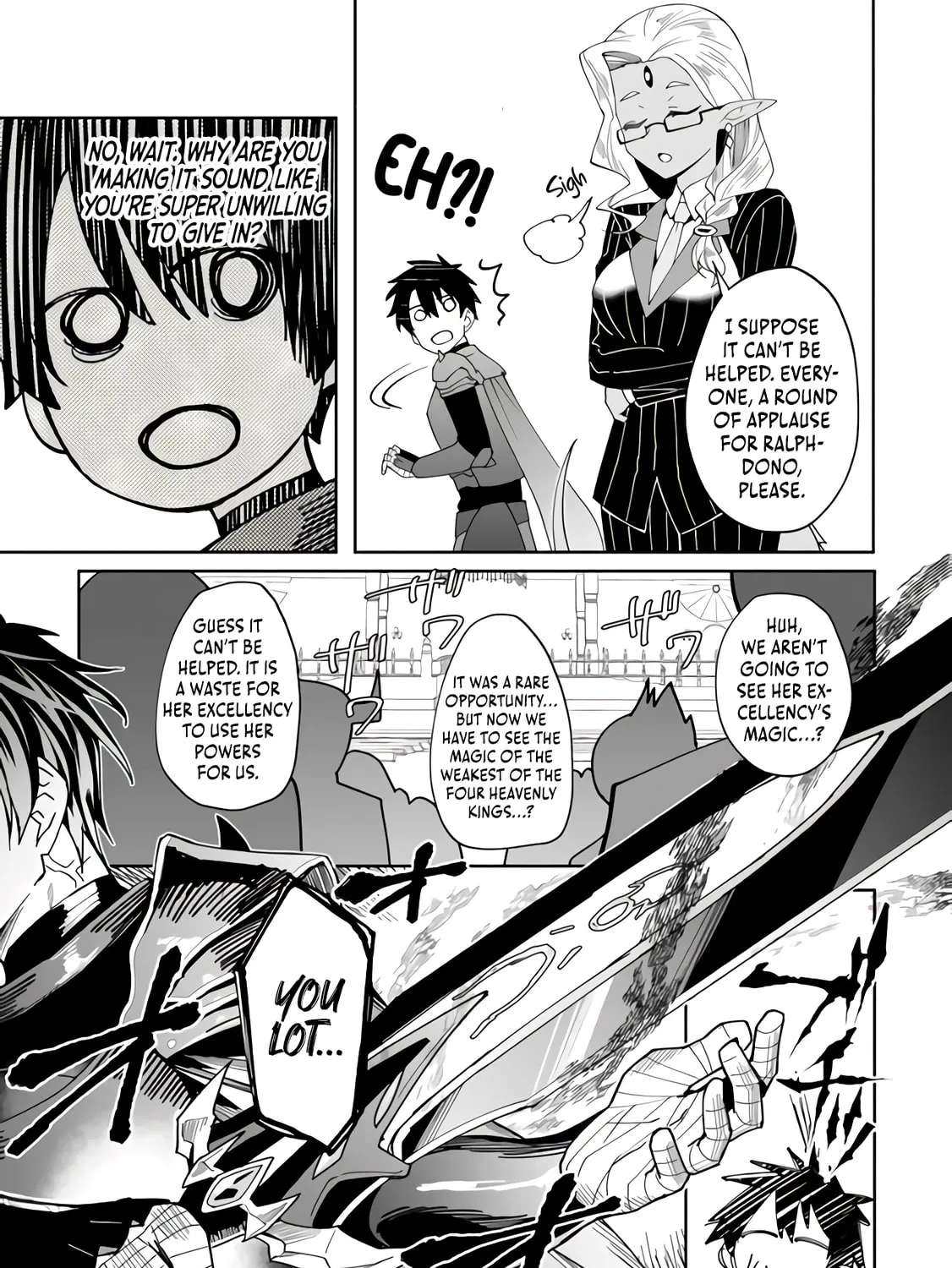 Shitennou Saijaku no Jiritsu Keikaku Chapter 3 - page 28
