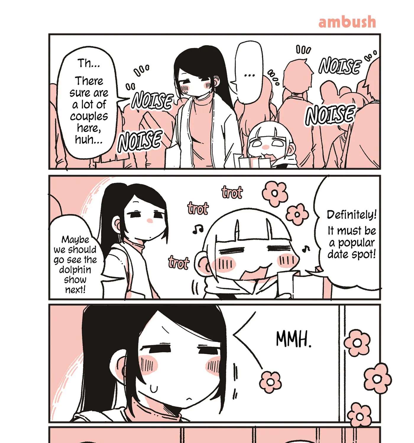 Oosaki-san & Komori-san Chapter 95 - page 1