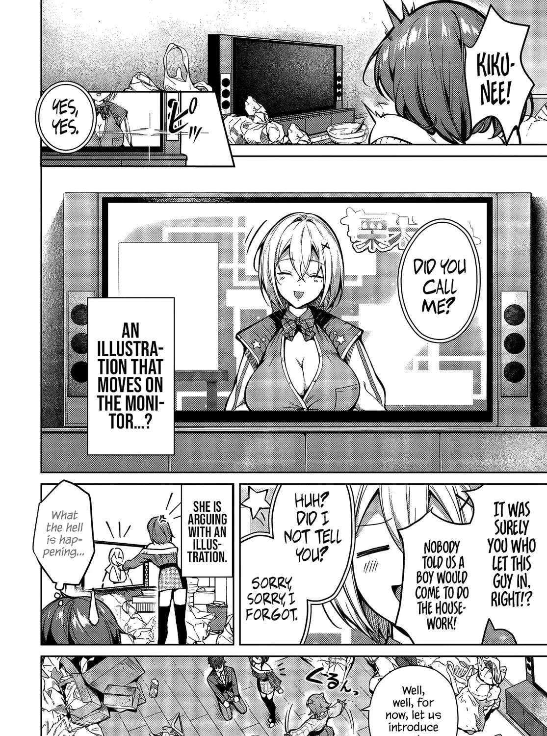 Tier 1 Shimai: Yuumei Yonshimai wa Boku nashi de wa Ikirarenai Chapter 1.1 - page 22