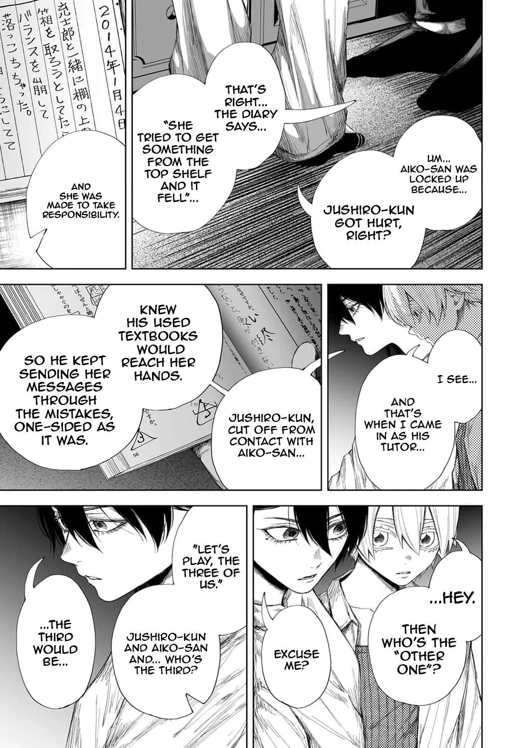 Toaru Mikaiketsu Jiken ni Tsuite Chapter 11 - page 8