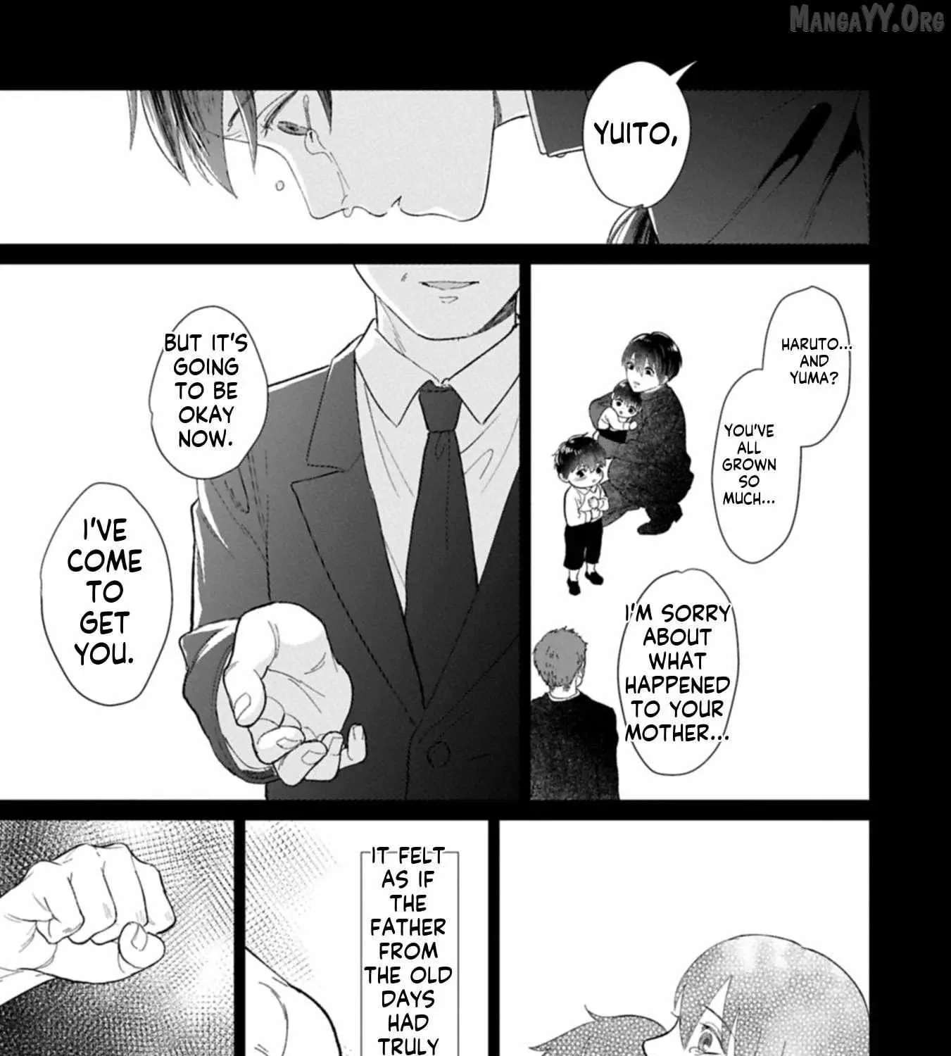 Ashita mo Ii Hi de Arimasu You ni.: Isekai de Atarashii Kazoku ga Dekimashita: San Kyoudai no Hokkori Gohan Nikki Chapter 1 - page 30