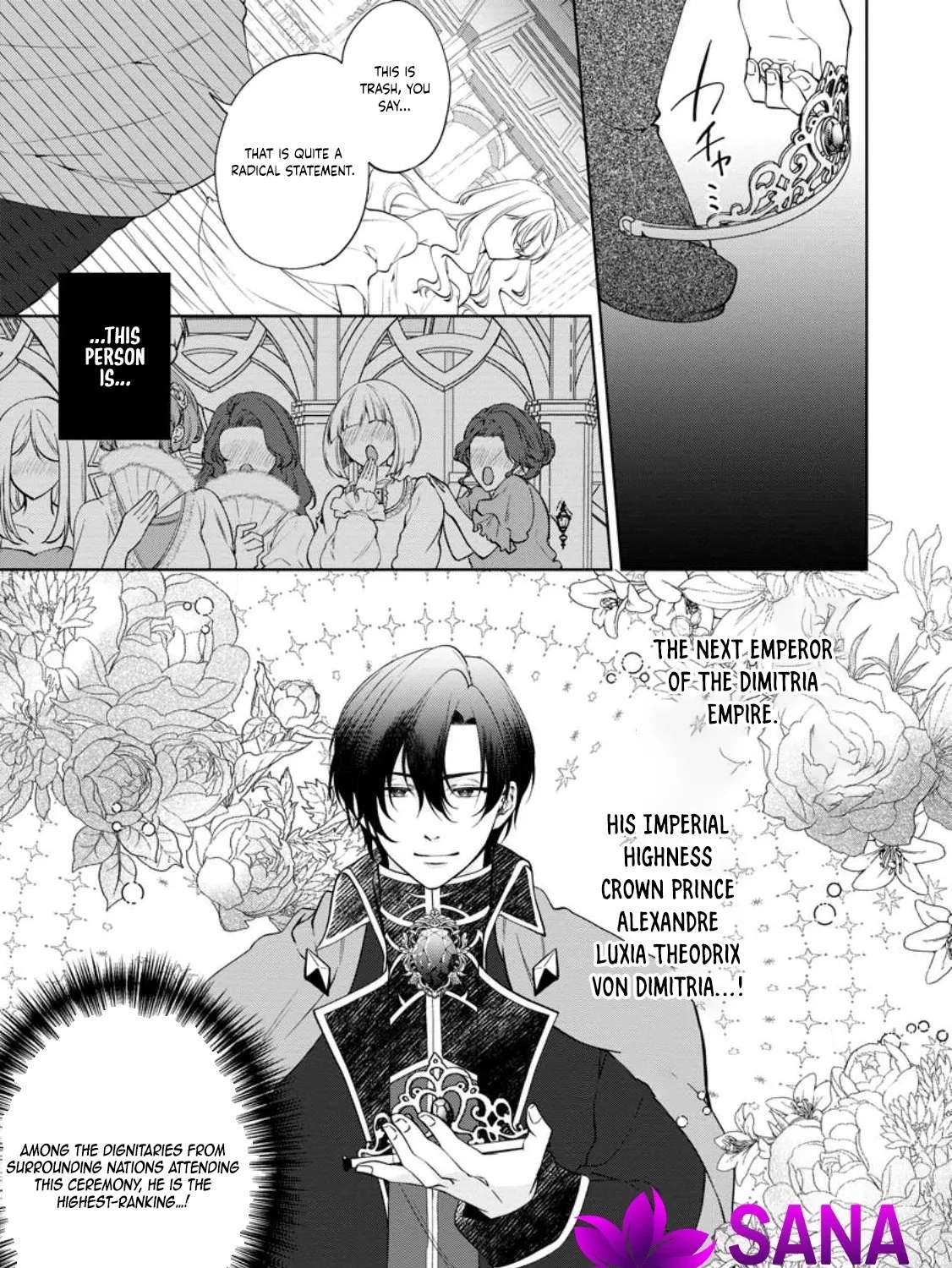 Akuyaku Reijou no Nariagari: Ringoku de Houseki no Seijo to Yobareru Made Chapter 2 - page 7