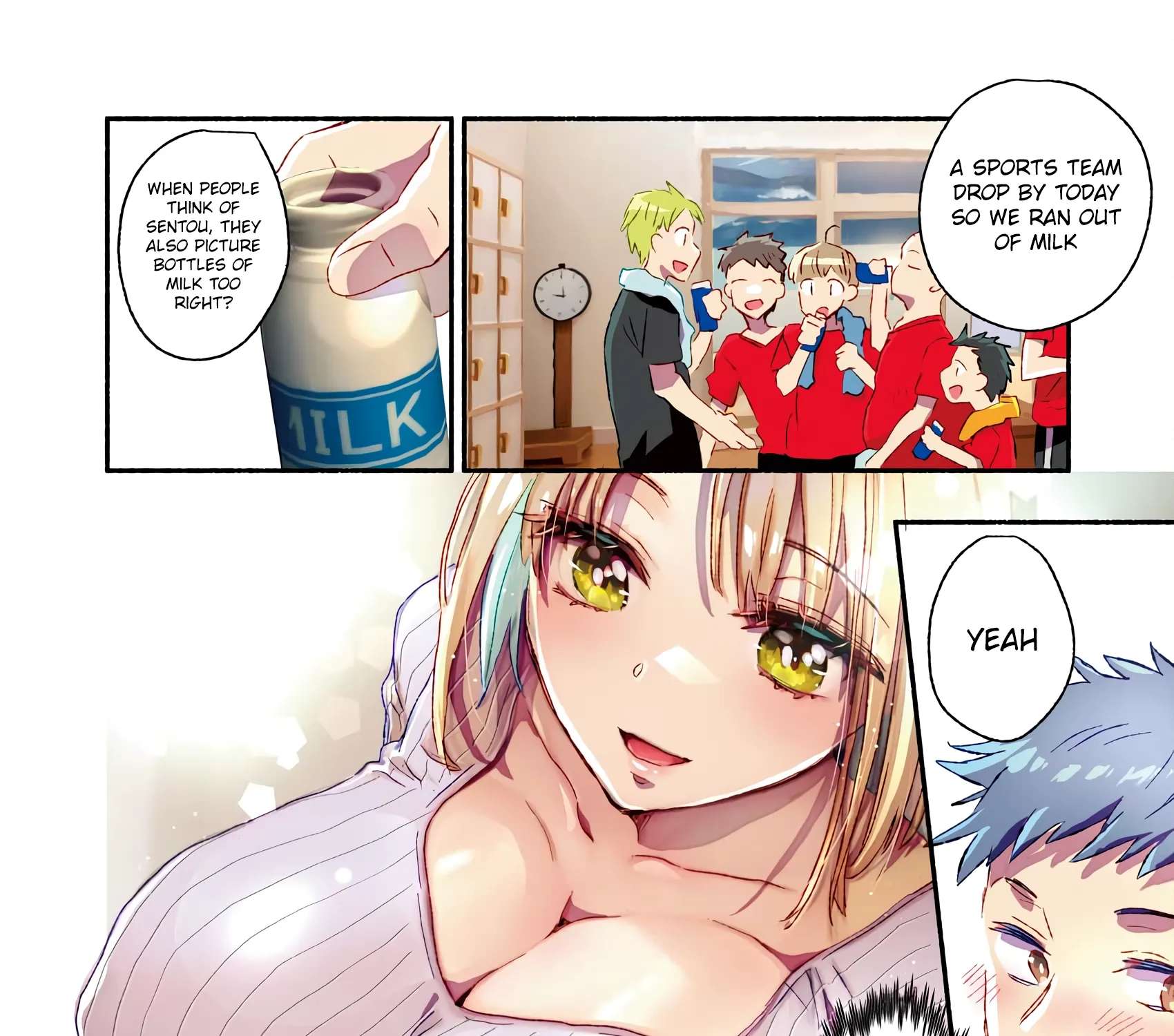 Mayuri-san no Iru Sentou Chapter 4 - page 9