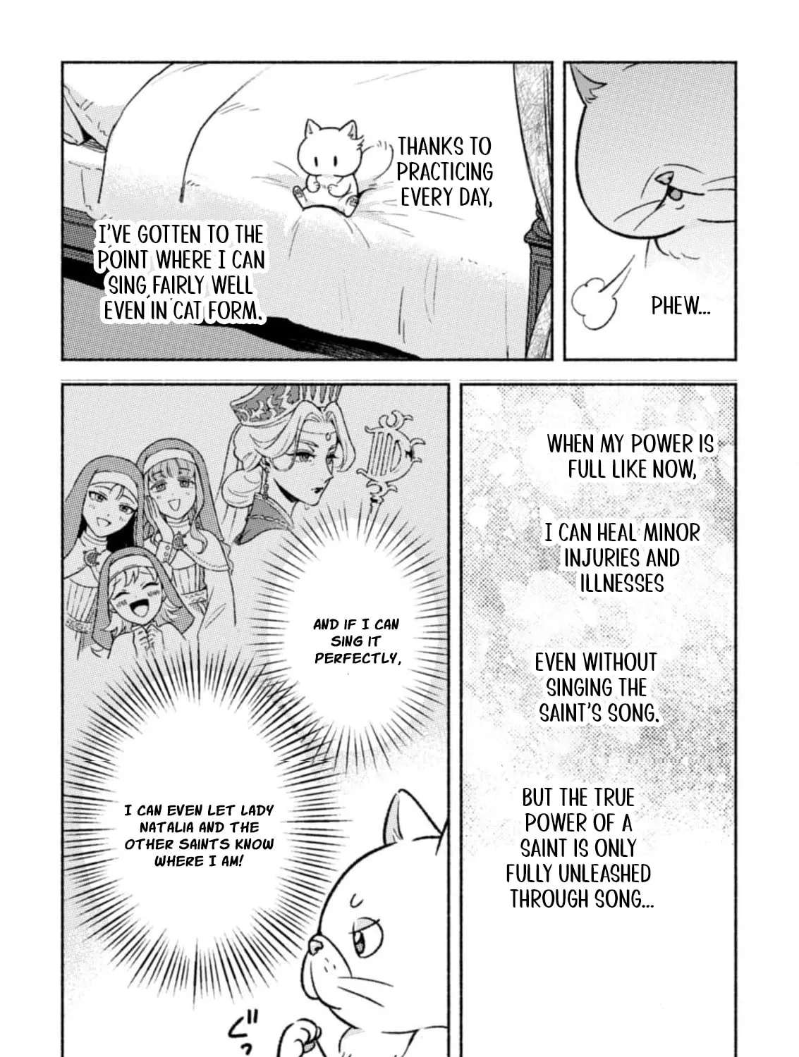 Nekura Kishi ni Yoru Dekiai Mankitsu-chuu nu Busa Neko, Jitsu wa Seijo desu! Chapter 6 - page 14