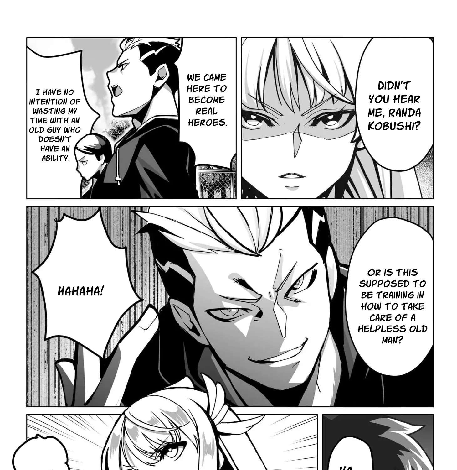 The Shadow Hero, an Old Man: In a World Where Superpowers Are Everything, a Powerless Old Man Is Doted On by His Beloved Disciple and Becomes a Hero from the Shadows Chapter 1 - page 58