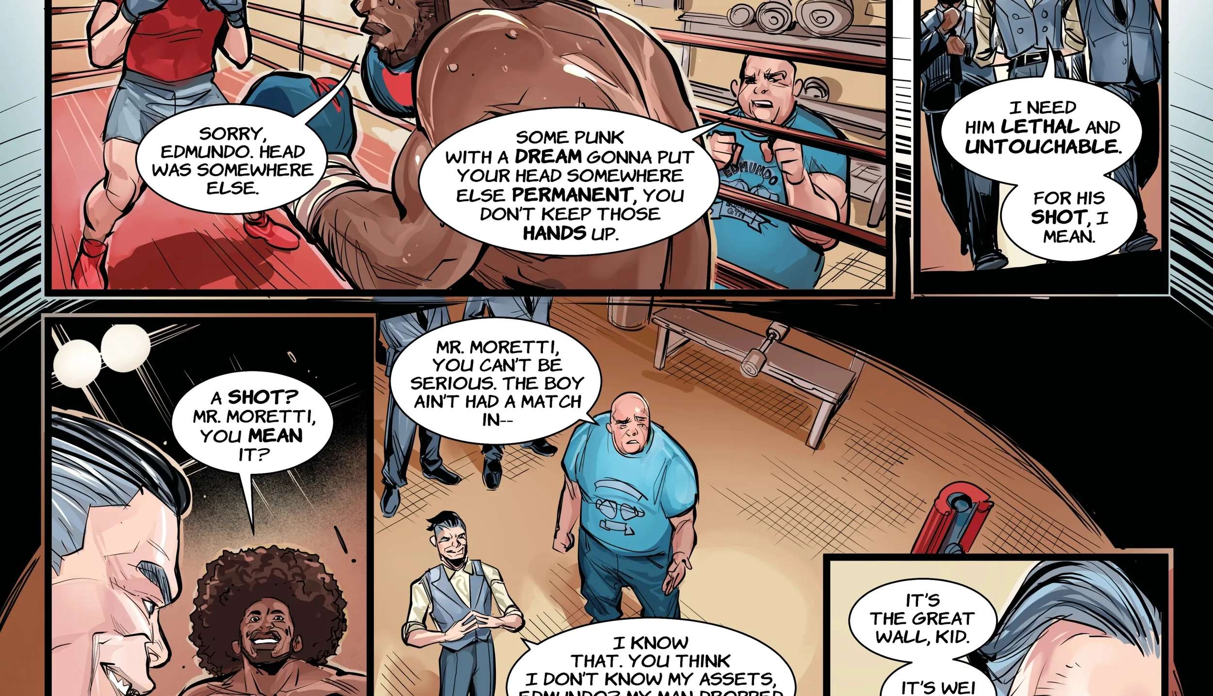 The Ring: The Man Who Beat the Man Chapter 3 - page 26