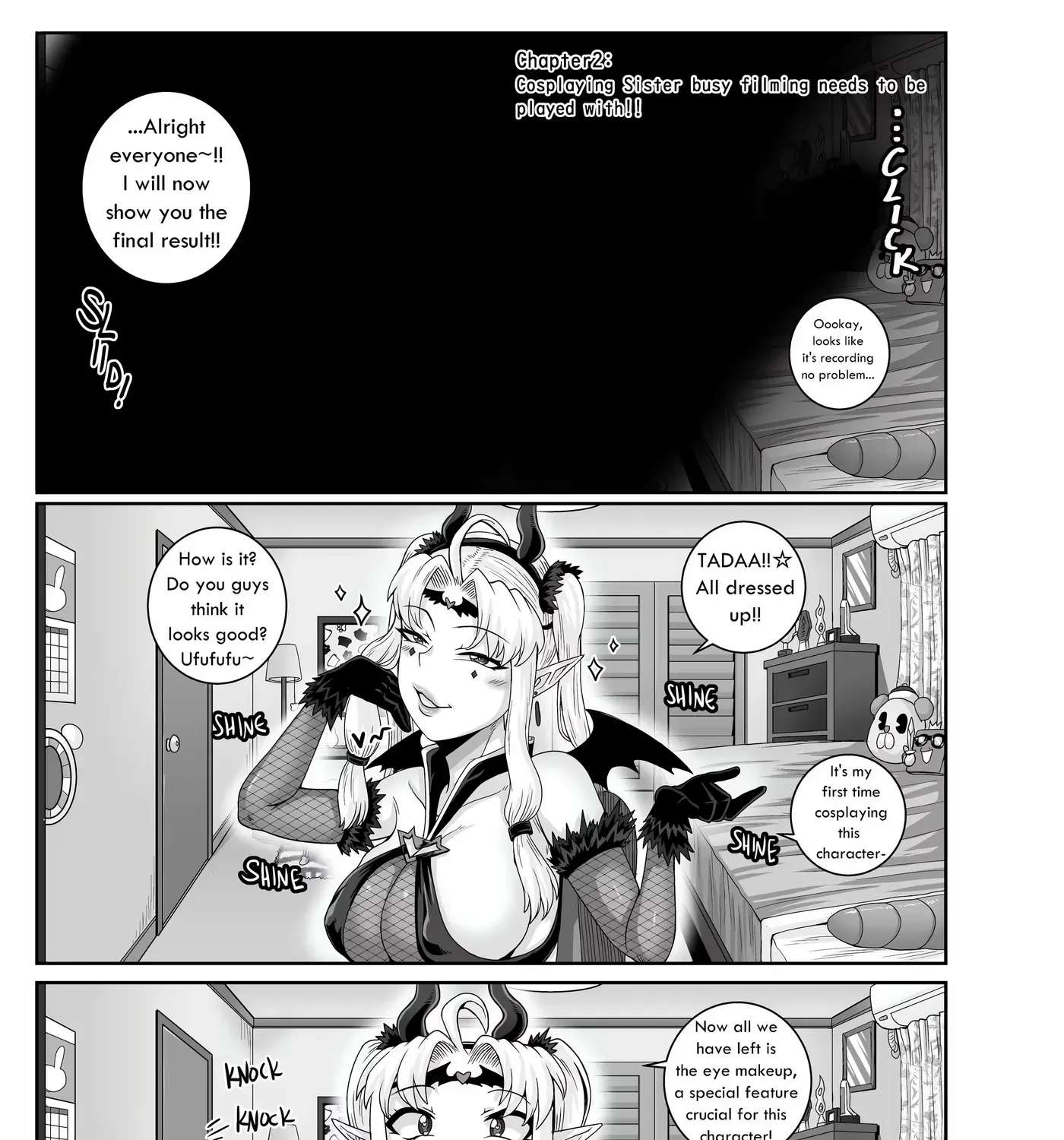 Annoying Little Sister needs to be Scolded Chapter 3 - page 77