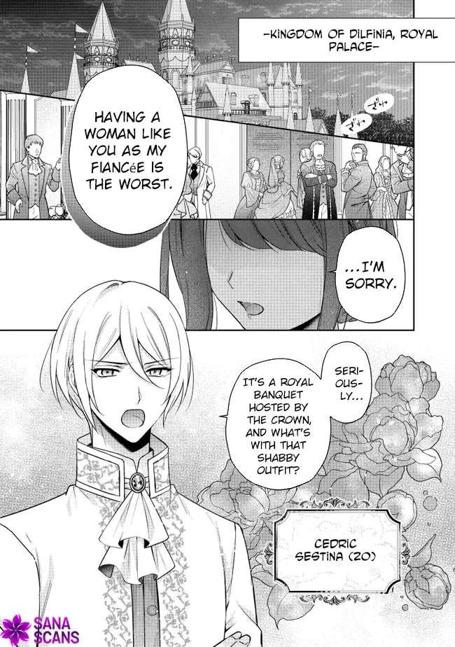 Risu ni Natte Shimatta Kon'yakusha ga, Kegirai Shiteita Hazu no Watashi ni Tasuke o Motomete Kimashita. Chapter 1 - page 6