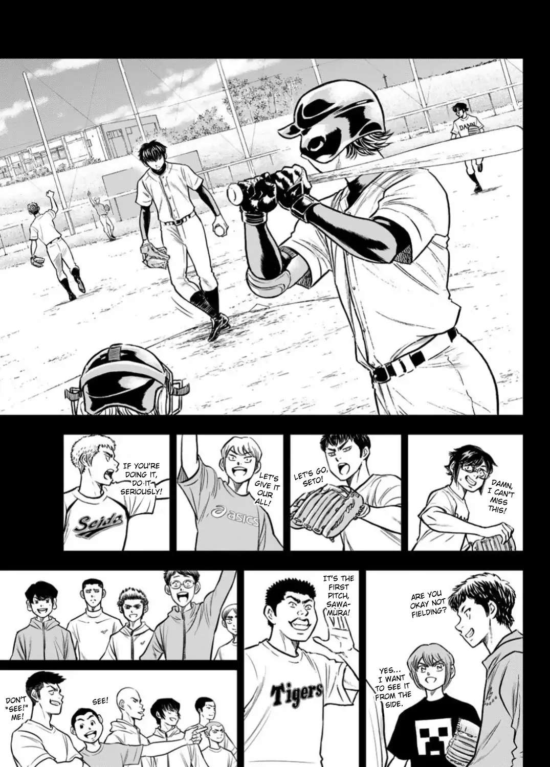 Diamond no Ace Act II Chapter 308.5 - page 12