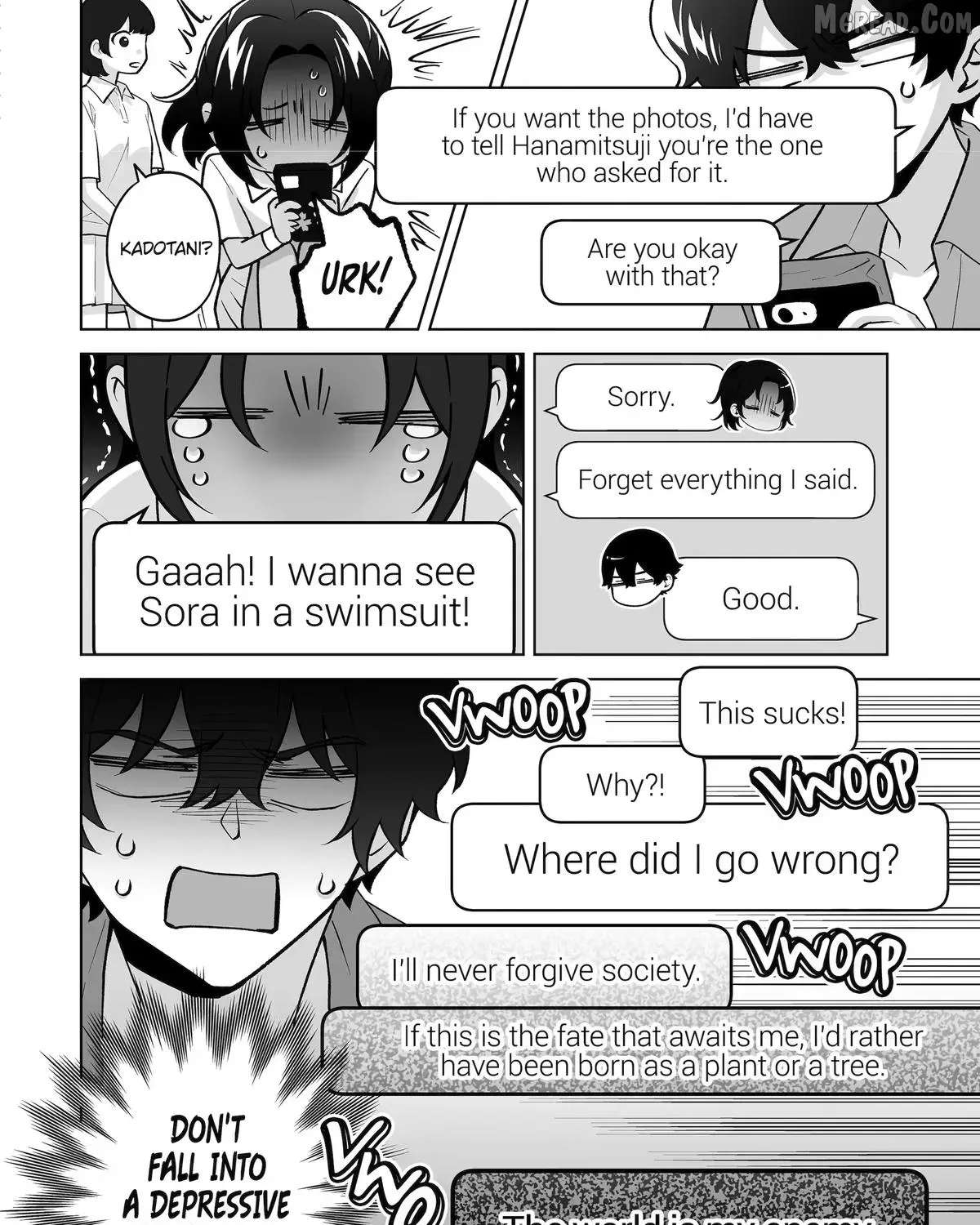 Please Leave Me Alone (For Some Reason, She Wants To Change A Lone Wolf's Helpless High School Life.) Chapter 36 - page 31