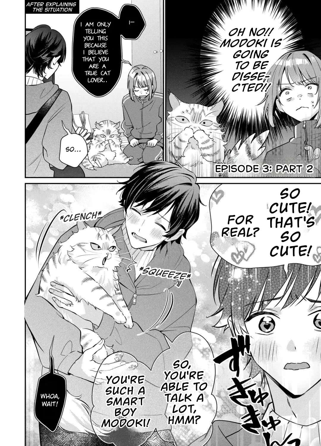 Is the Cat I Picked Up Really a Cat? Chapter 3.2 - page 1
