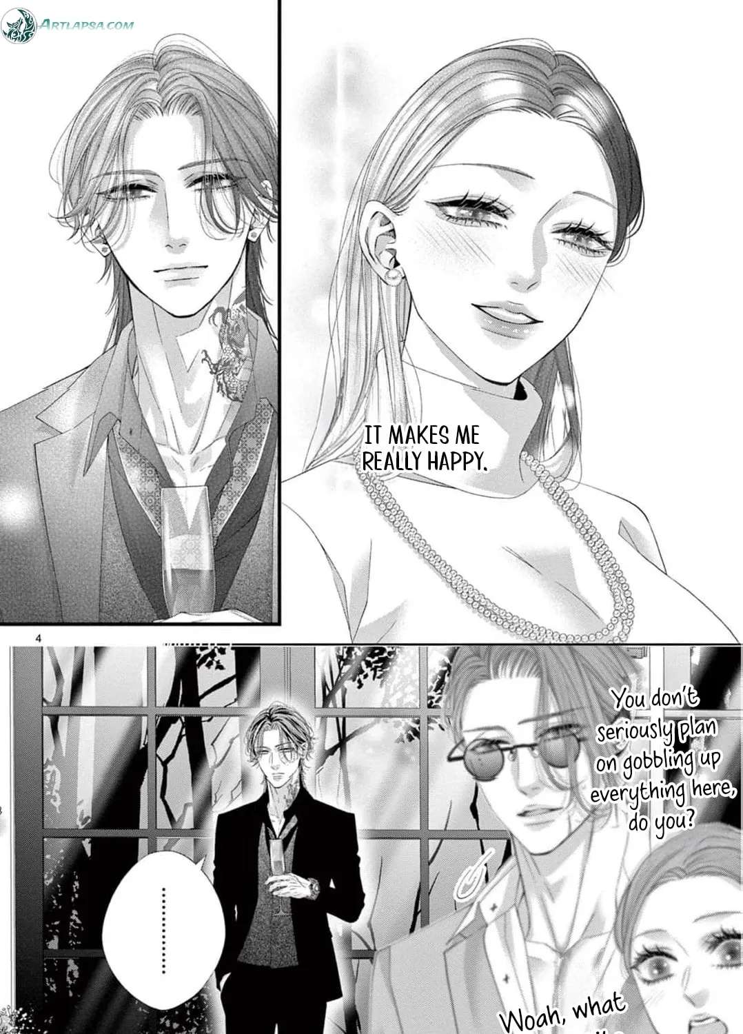 Chou wa Aishuu no Ori ni Torawareru Chapter 22 - page 8