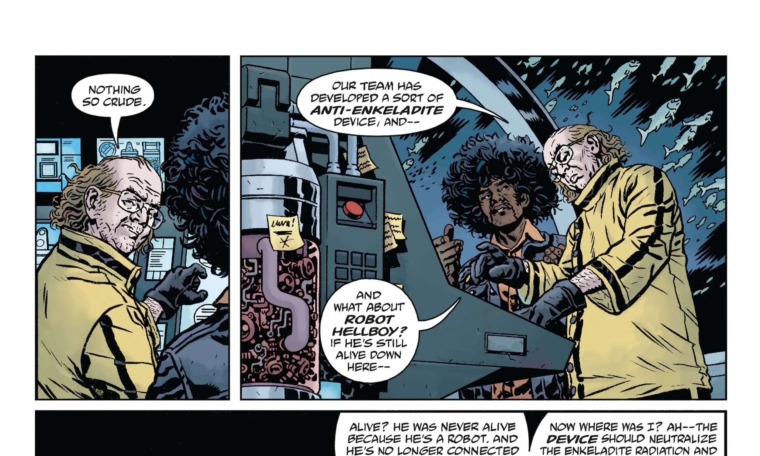 Giant Robot Hellboy Returns Chapter 1 - page 19