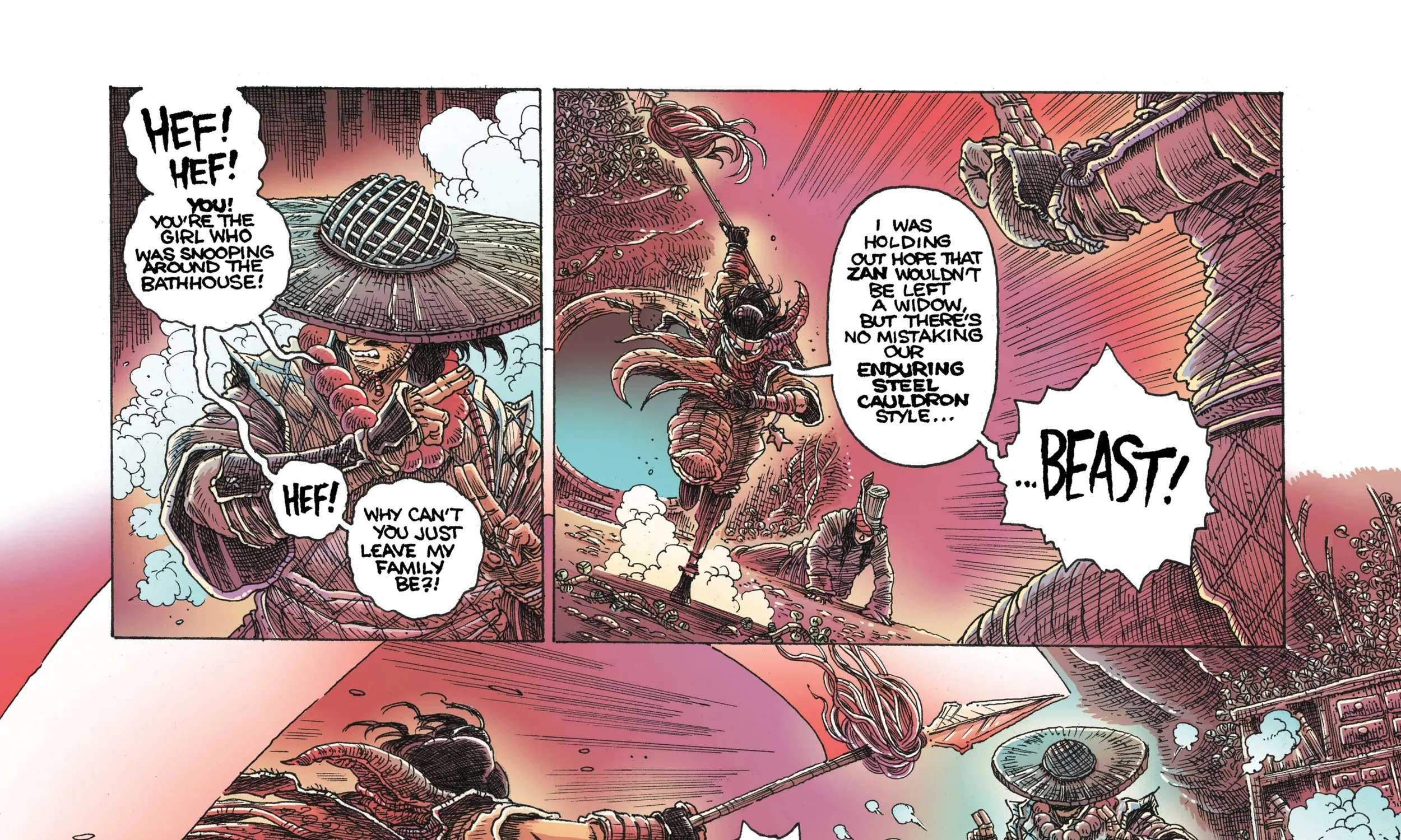 Orphan and the Five Beasts: Bath of Blood Chapter 2 - page 49
