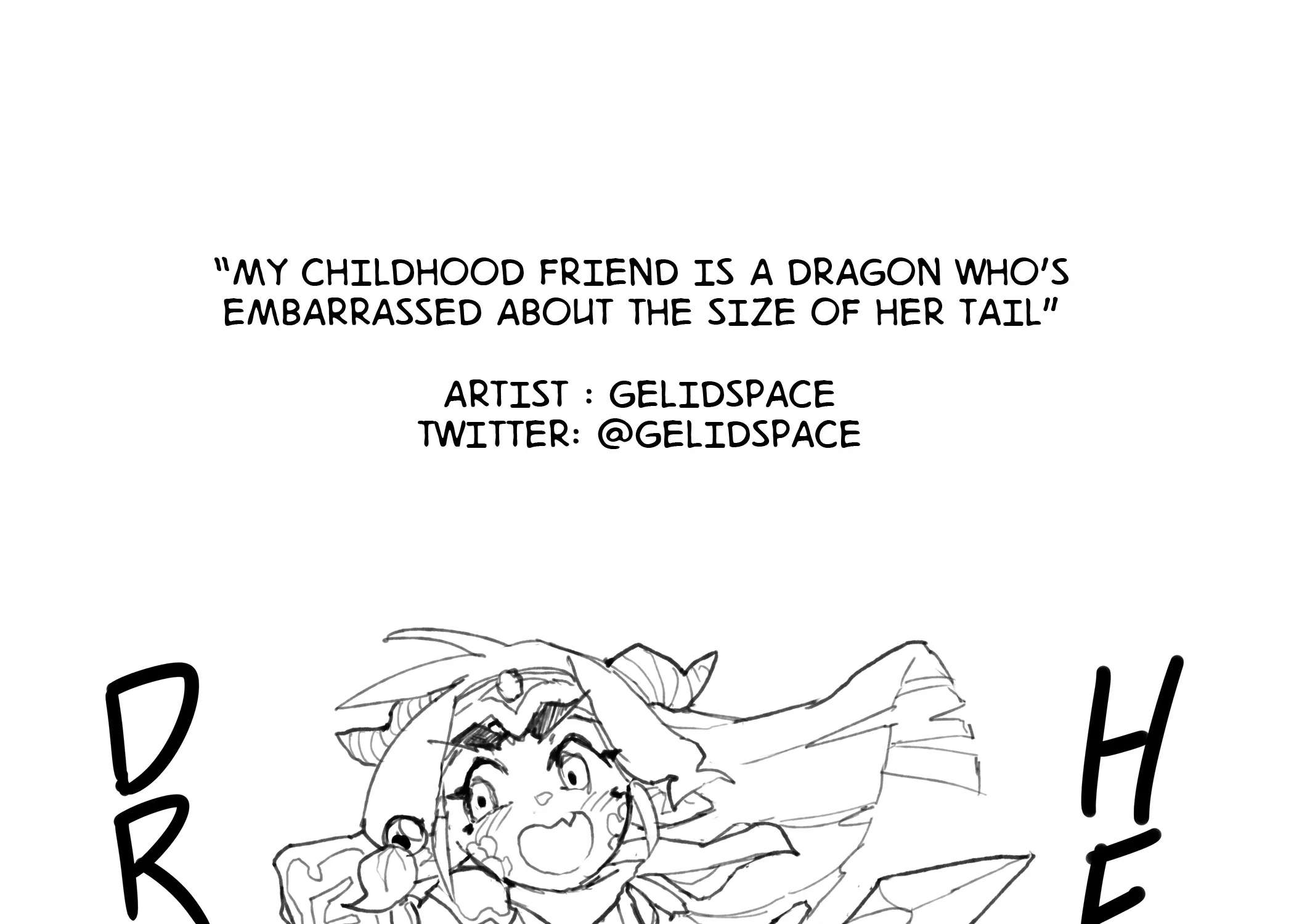 My Childhood Friend Is A Dragon Who's Embarrassed About the Size Of Her Tail Chapter 12 - page 17