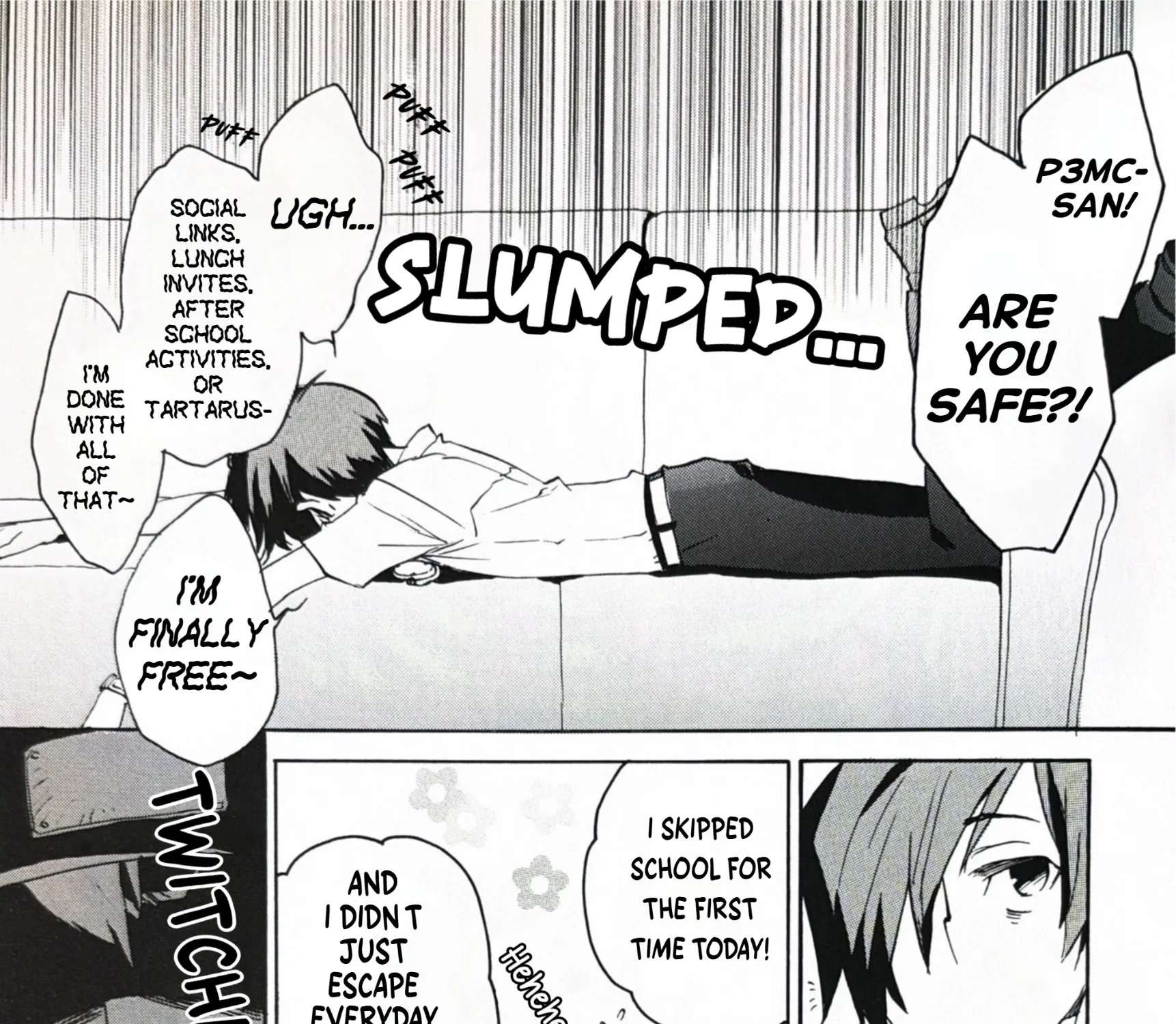 Persona 3 FES Comic Anthology: Brand New Days Chapter 14 - page 21