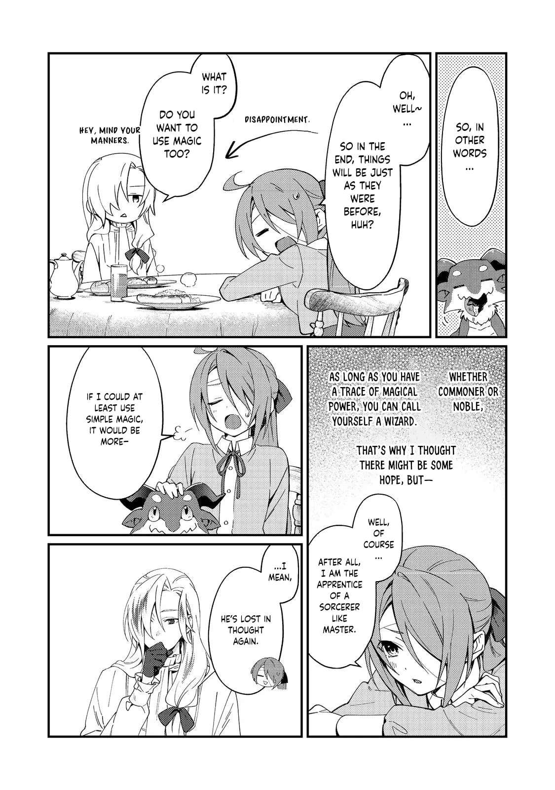 Hiroware Deshi to Birei Majutsushi ~Monogusa Shishou no Kutsushita Sagashi wa Kyou mo Taihendesu~ @COMIC Chapter 4 - page 9