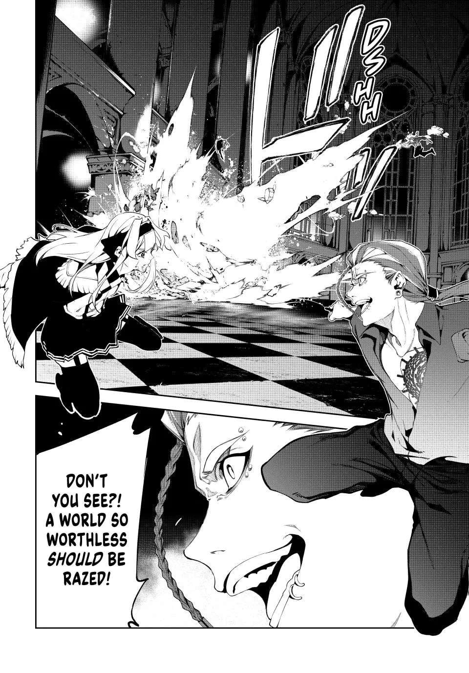 Tsue to Tsurugi no Wistoria Chapter 69 - page 17