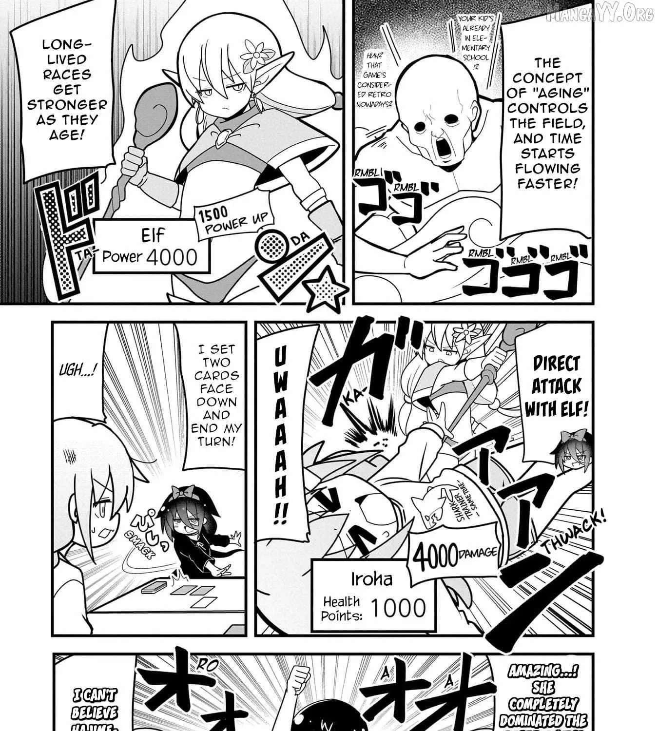 Mesugaki ga Watashi wo Wakarase ni Kuru no de Shouri no Mesugaki no Chikara wo Karite Kocchi mo Wakarase ni Ikimasu. Chapter 4 - page 34