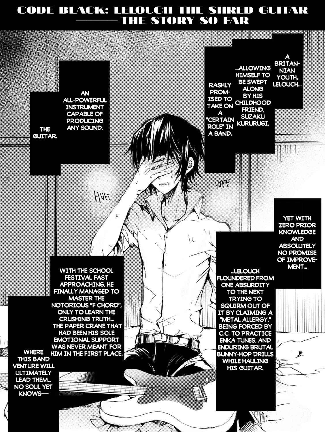 Code Black: Lelouch of the Shred Guitar Chapter 6 - page 4