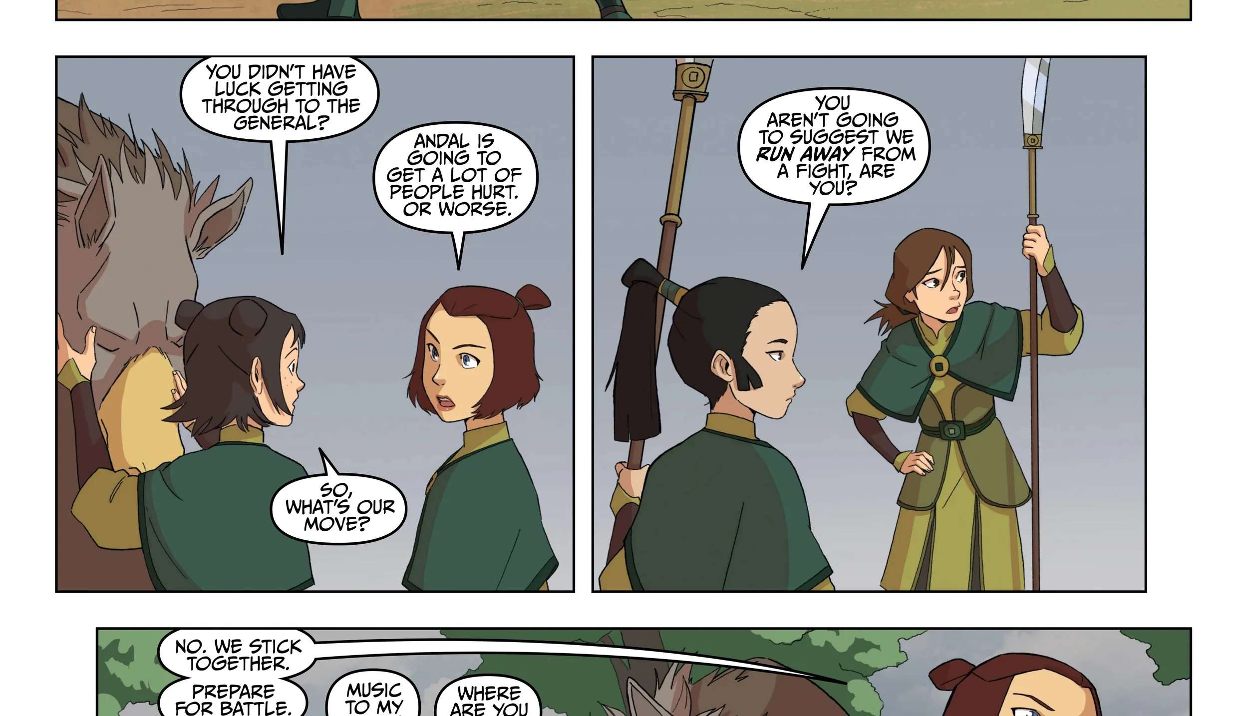 Avatar: The Last Airbender – The Kyoshi Warriors Chapter 2 - page 28