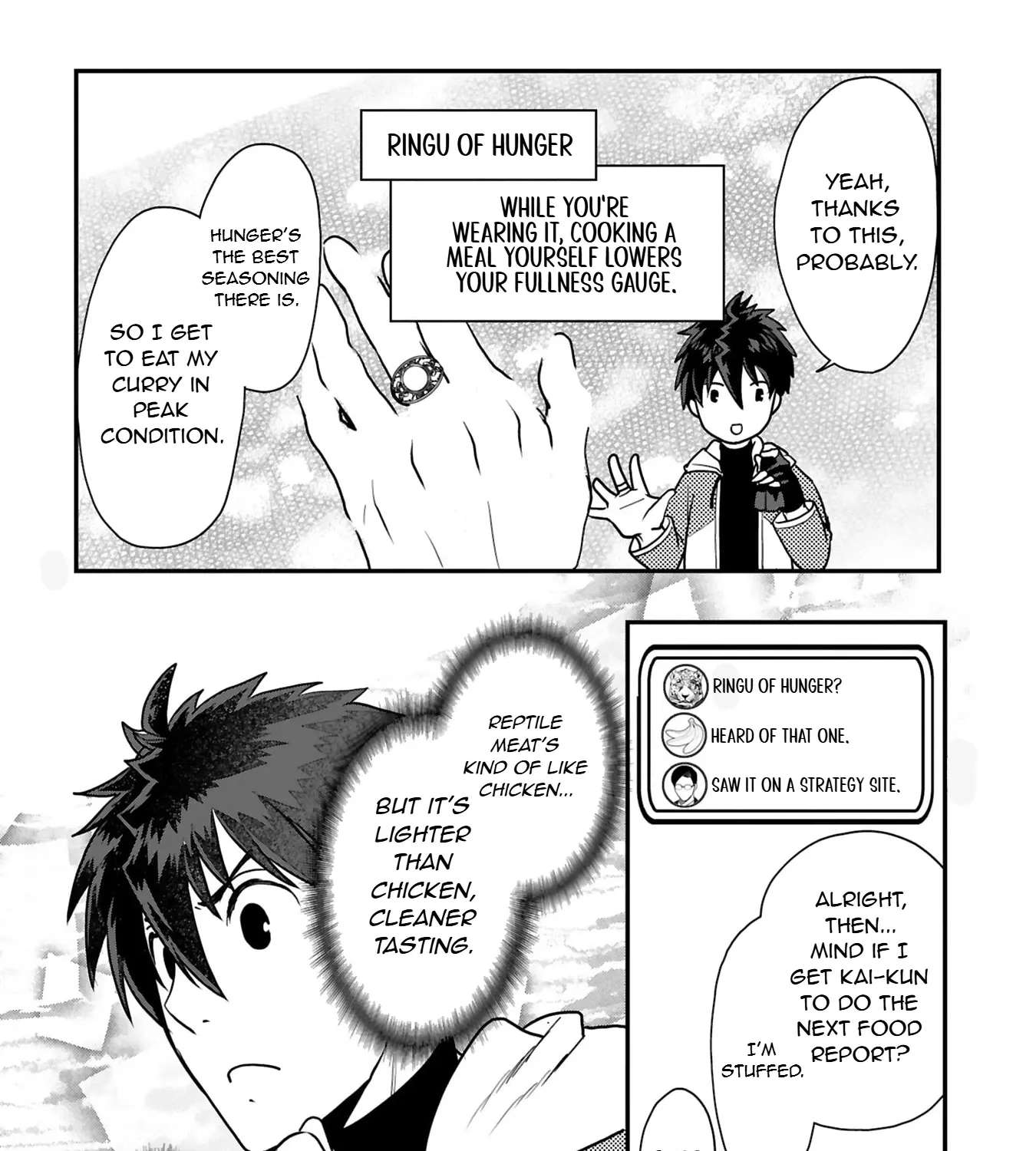 Eat Curry and Level Up Chapter 5 - page 58