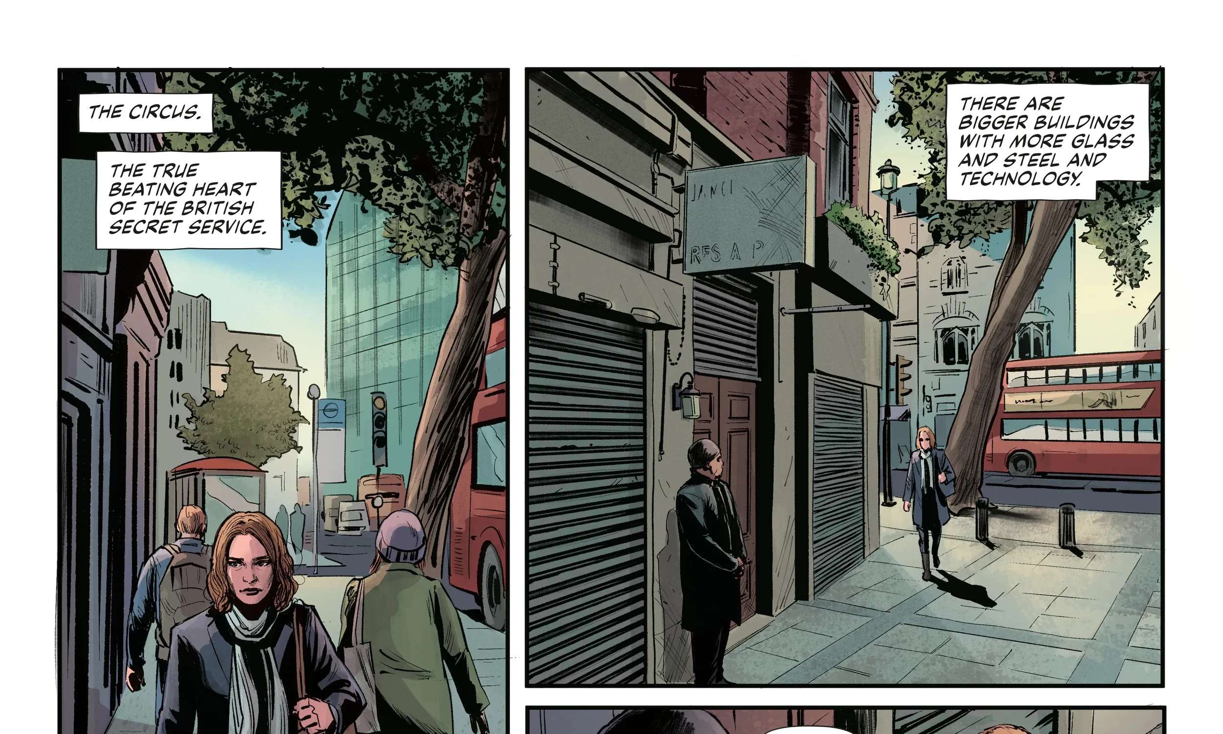 John le Carré's The Circus: Losing Control Chapter 1 - page 19