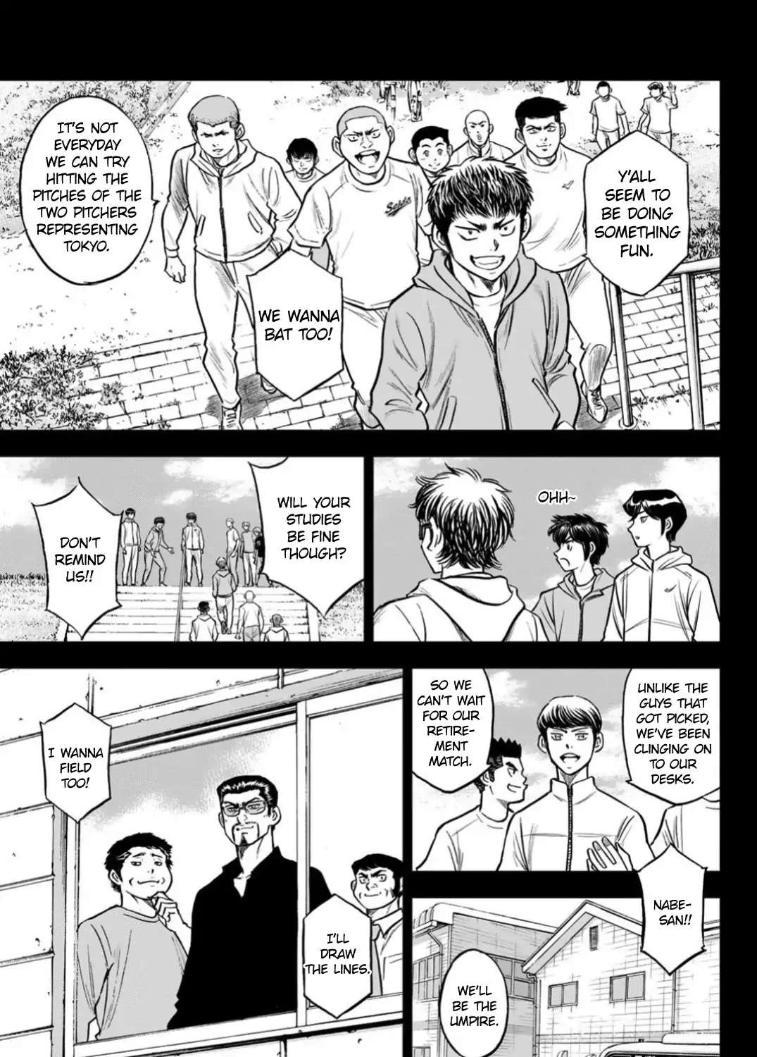 Diamond no Ace Act II Chapter 308.5 - page 8