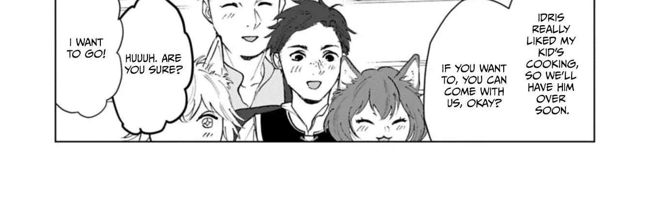 Ashita mo Ii Hi de Arimasu You ni.: Isekai de Atarashii Kazoku ga Dekimashita: San Kyoudai no Hokkori Gohan Nikki Chapter 4 - page 39