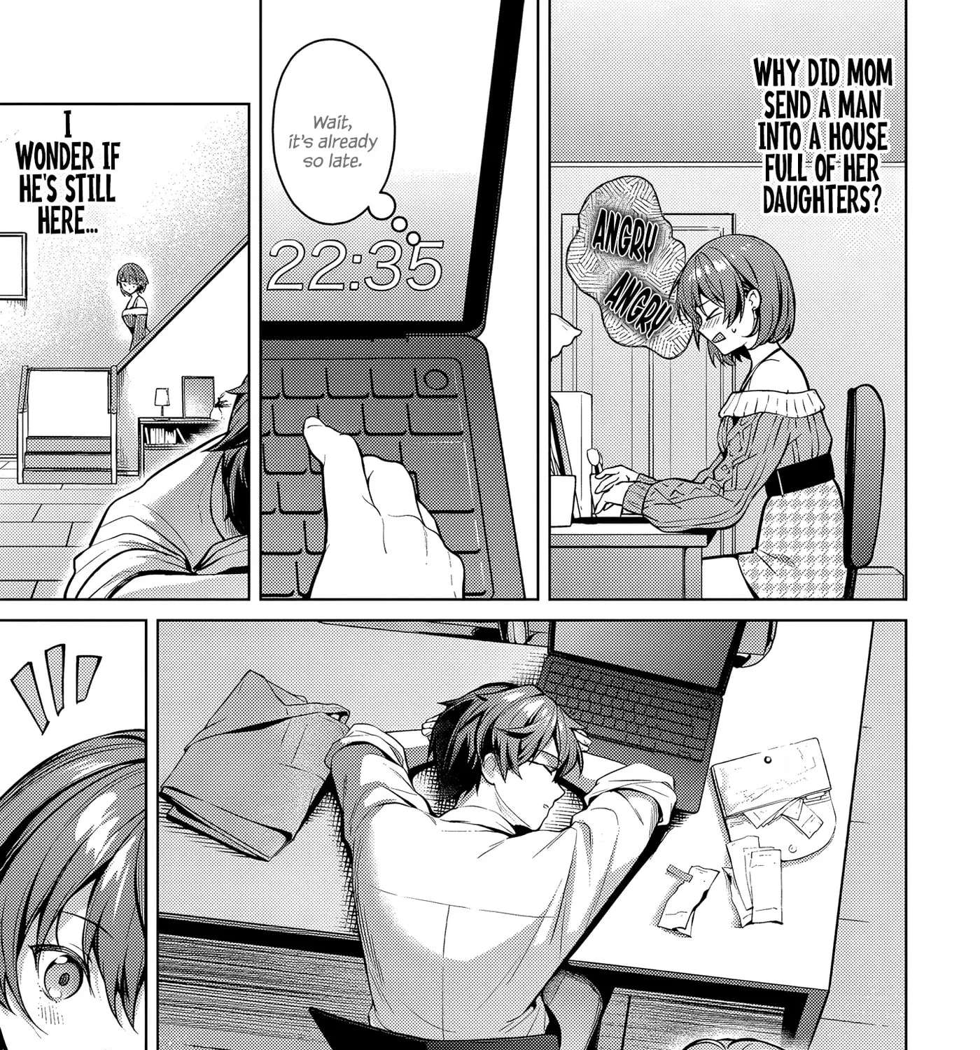 Tier 1 Shimai: Yuumei Yonshimai wa Boku nashi de wa Ikirarenai Chapter 1.2 - page 52