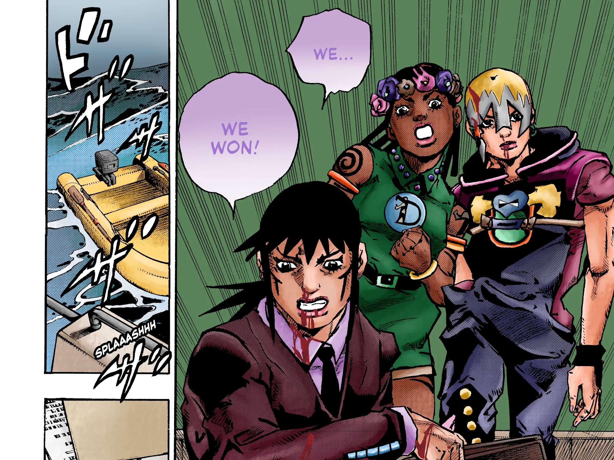 Jojo's Bizarre Adventure Part 9 - The Jojolands (Fan-Colored) Chapter 32 - page 45