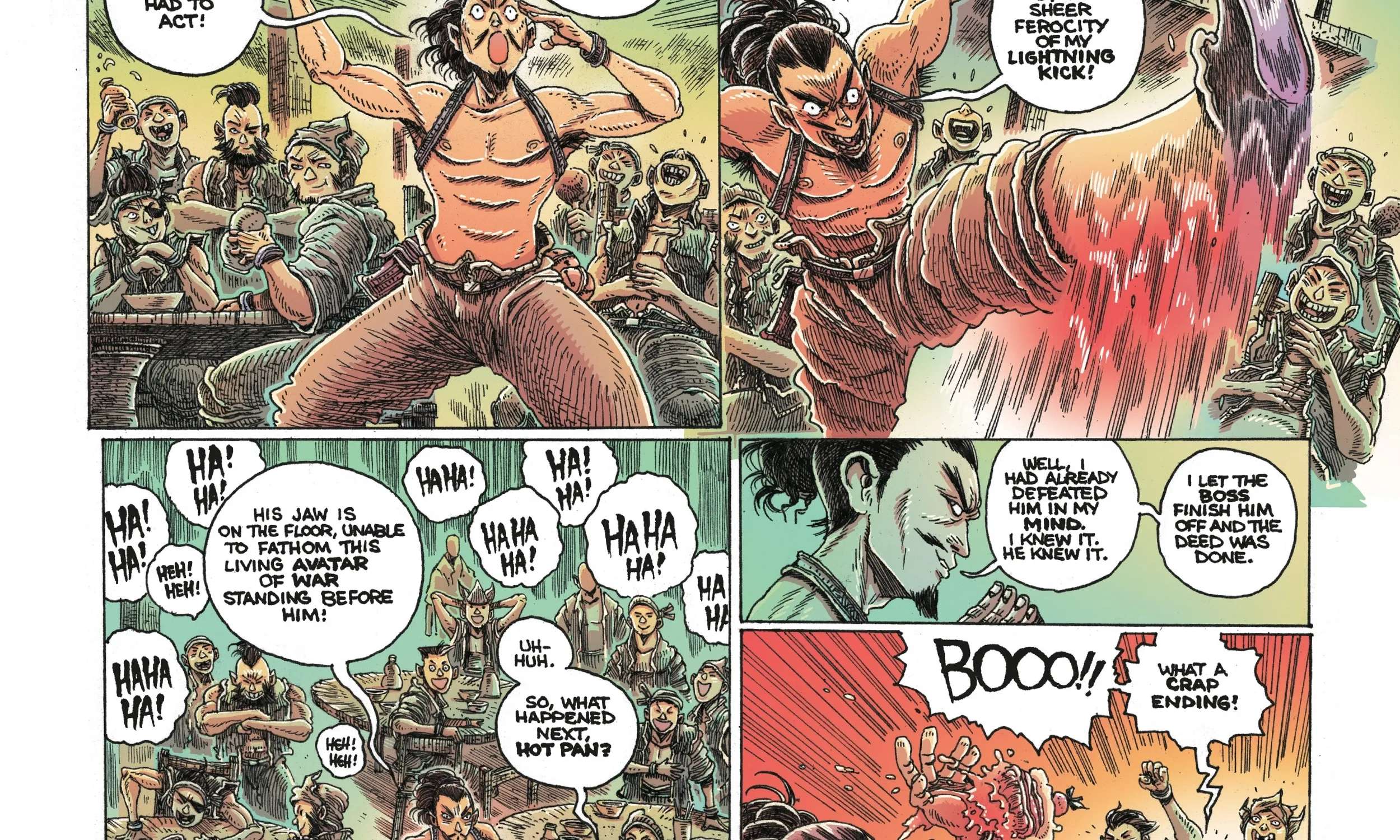 Orphan and the Five Beasts: Bath of Blood Chapter 1 - page 50