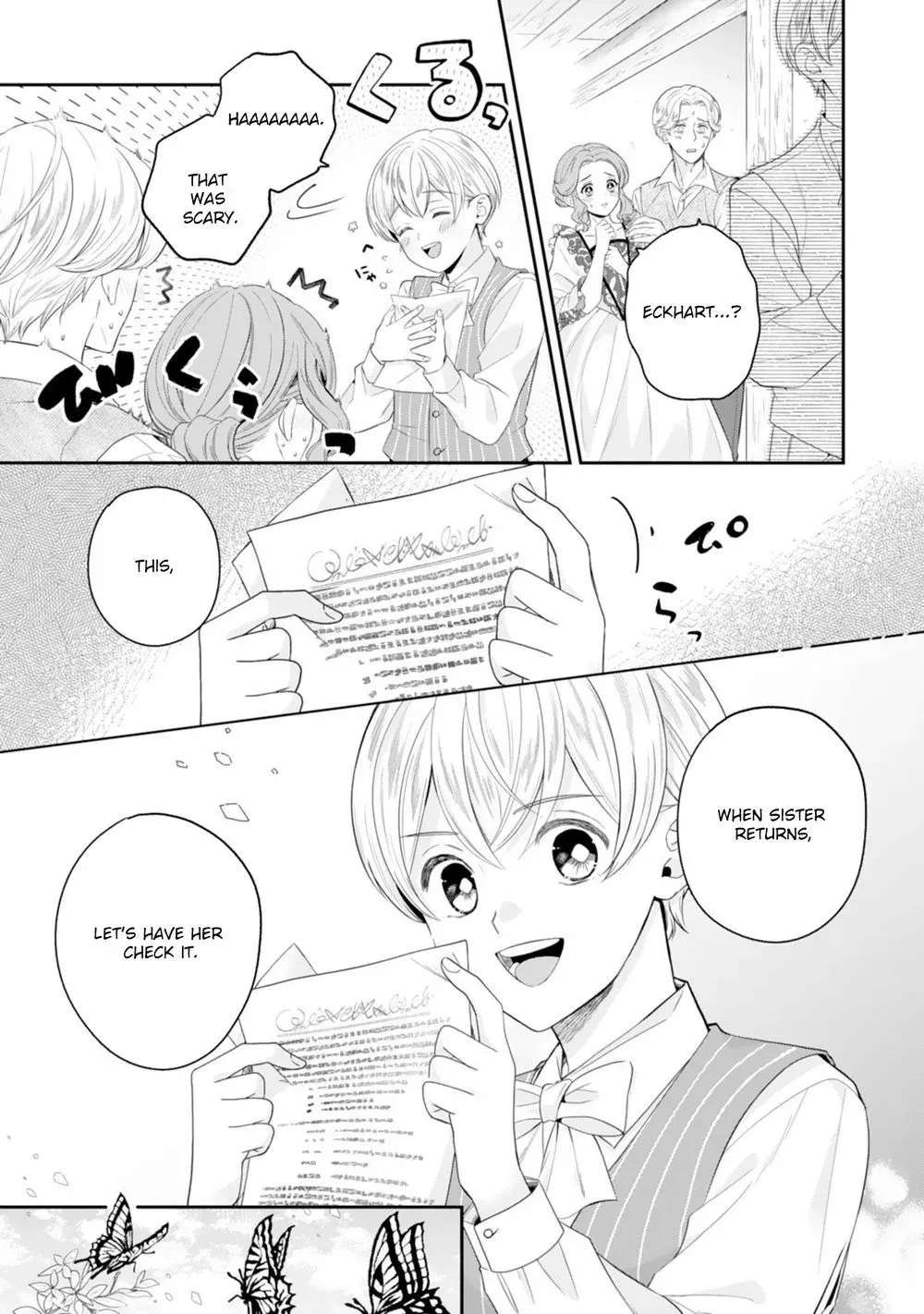 Chotto Rusu ni Shiteitara Ie ga Botsurakushiteimashita: Tensei Reijou wa Zensei Chishiki to Sei Mahou de Daiji na Kazoku wo Sukuimasu Chapter 11 - page 9