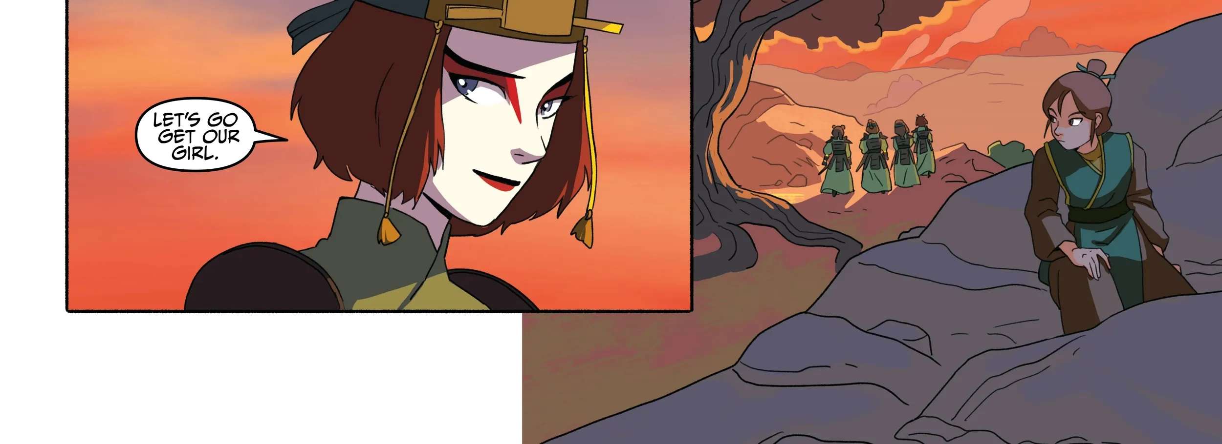 Avatar: The Last Airbender – The Kyoshi Warriors Chapter 3 - page 21