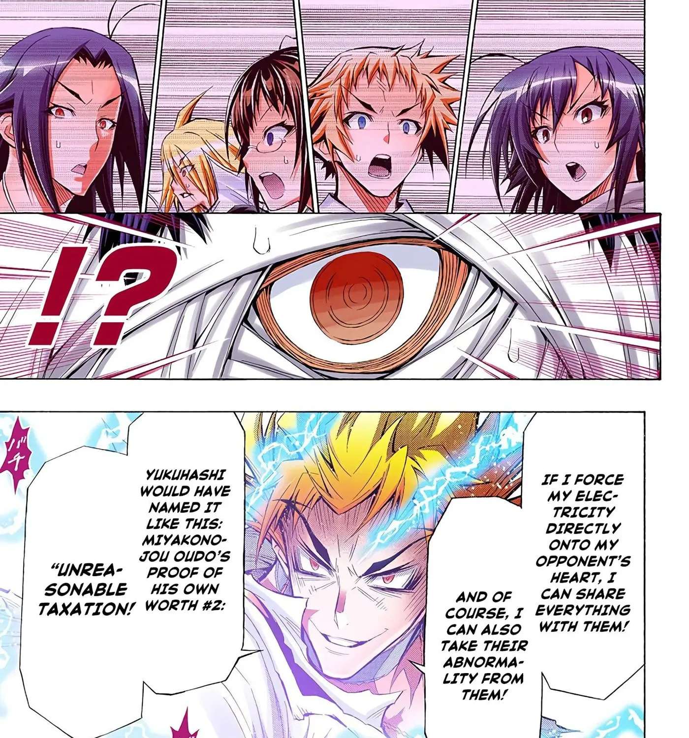 Medaka Box (Official Colored) Chapter 53 - page 29