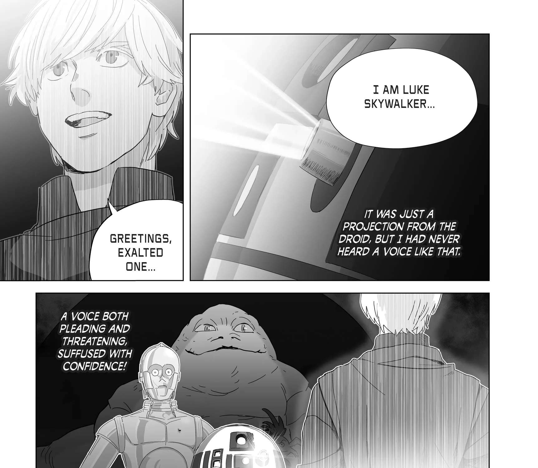 Star Wars: The Legends of Luke Skywalker: The Manga Chapter 3 - page 9