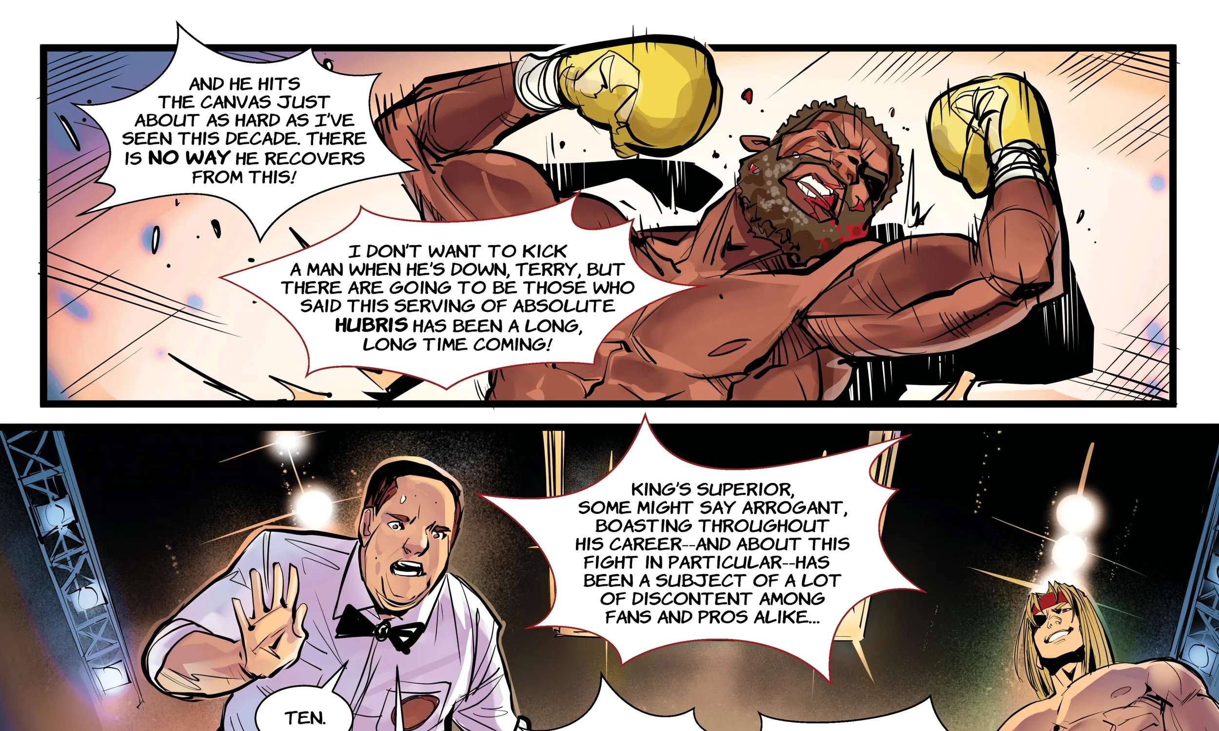 The Ring: The Man Who Beat the Man Chapter 1 - page 19