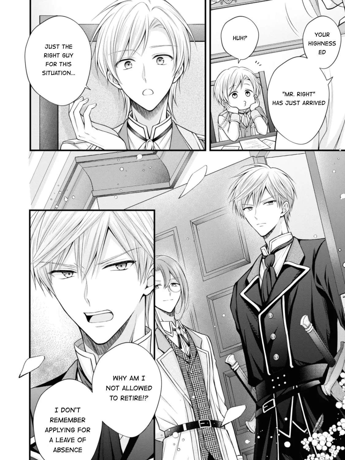 Otoko Un Zero no Kusushi Reijou, Hatsukoi no Kurokishi-sama ga Oshikake Konyakusha ni Narimashite. Chapter 3 - page 4