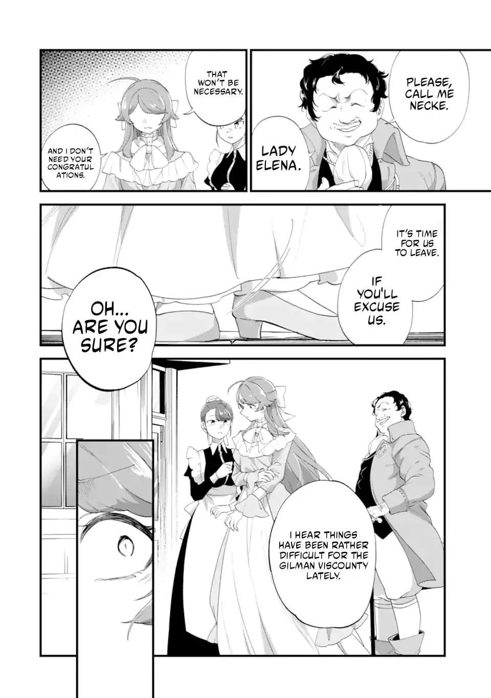The Poor Noble Lady Wants to Marry the Cursed Earl Chapter 8.3 - page 6