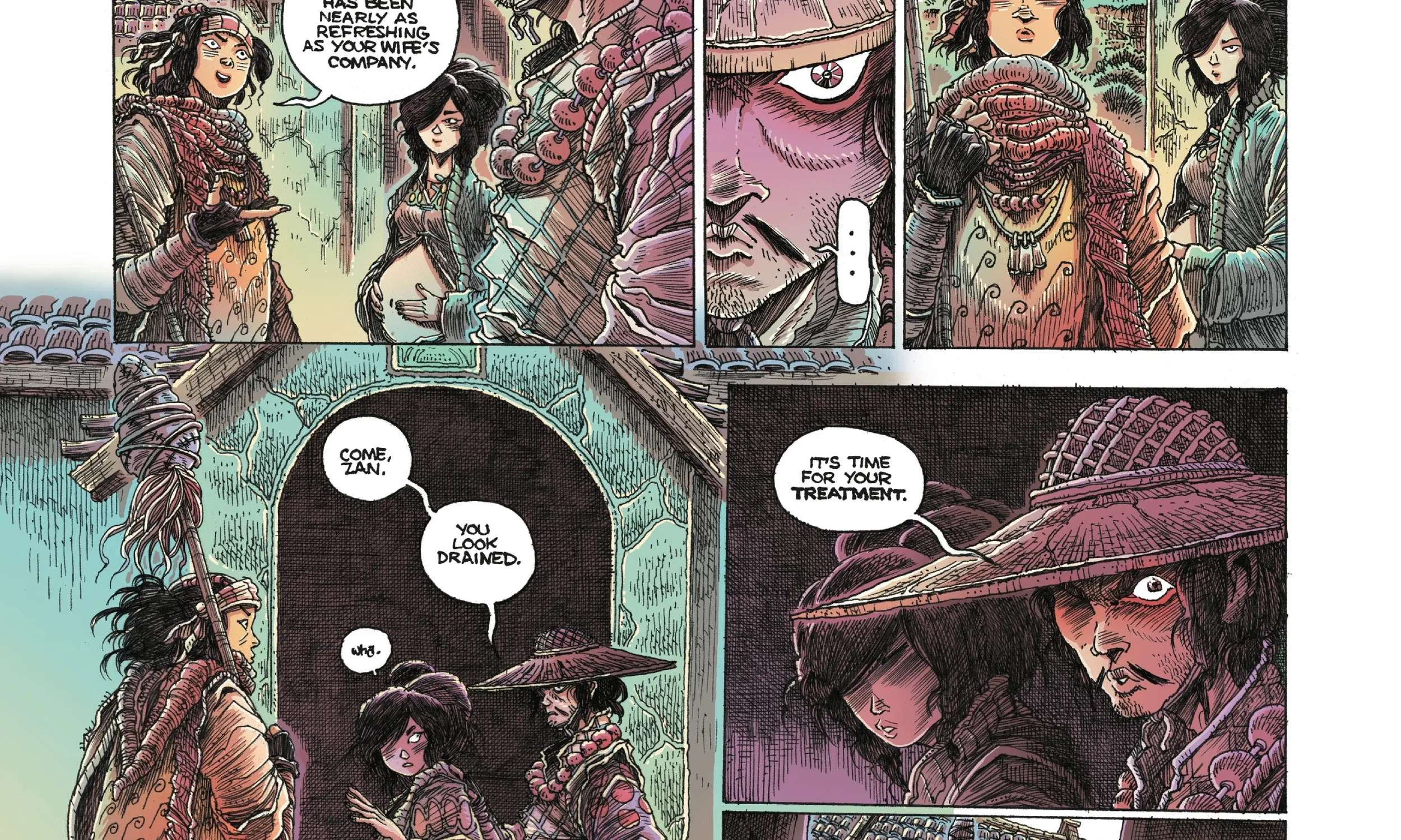 Orphan and the Five Beasts: Bath of Blood Chapter 1 - page 47