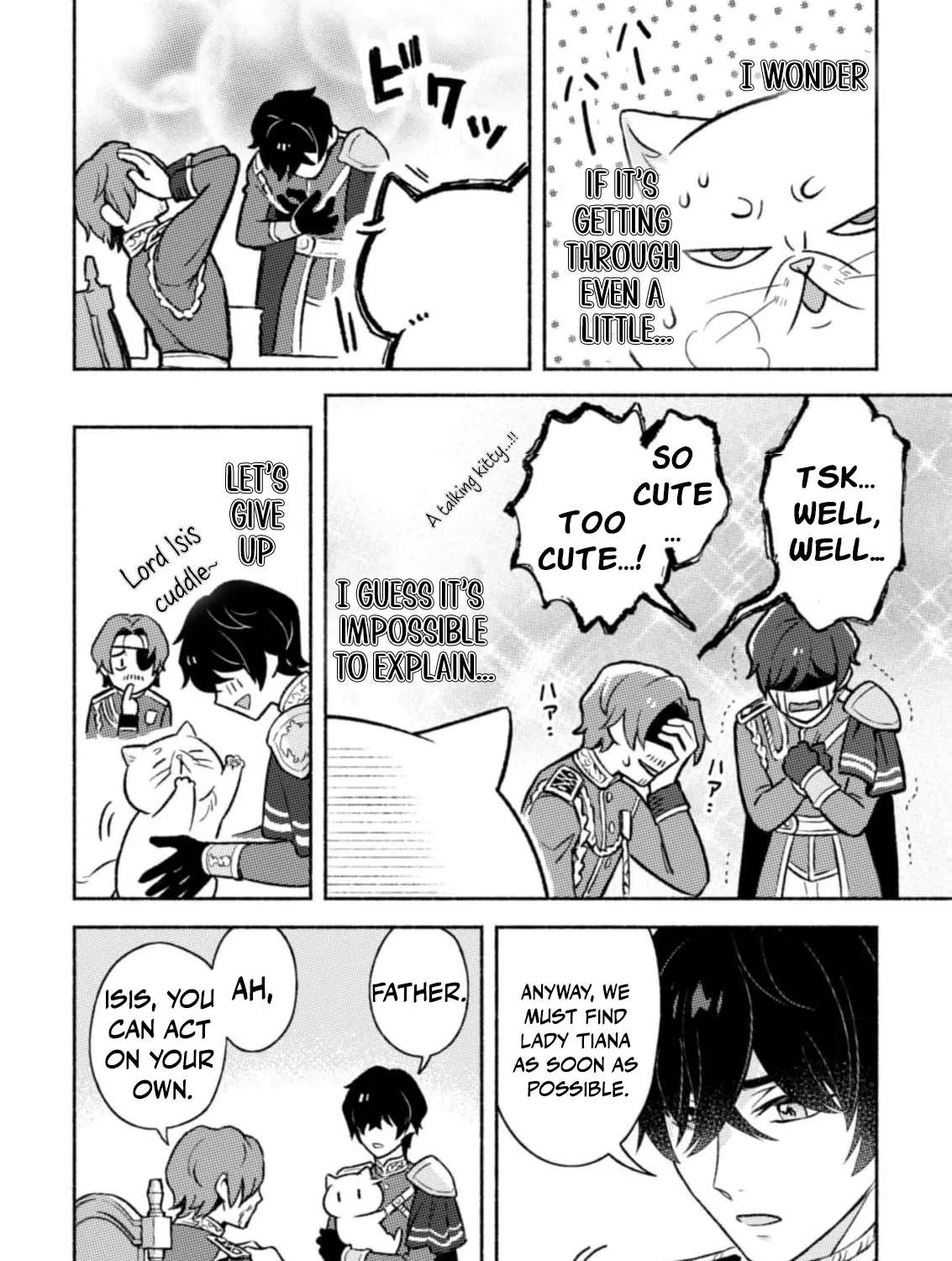 Nekura Kishi ni Yoru Dekiai Mankitsu-chuu nu Busa Neko, Jitsu wa Seijo desu! Chapter 4 - page 18